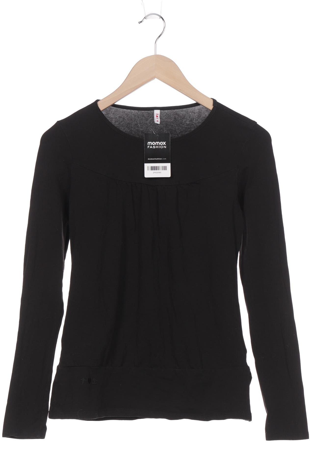 

Blutsgeschwister Damen Langarmshirt, schwarz, Gr. 38