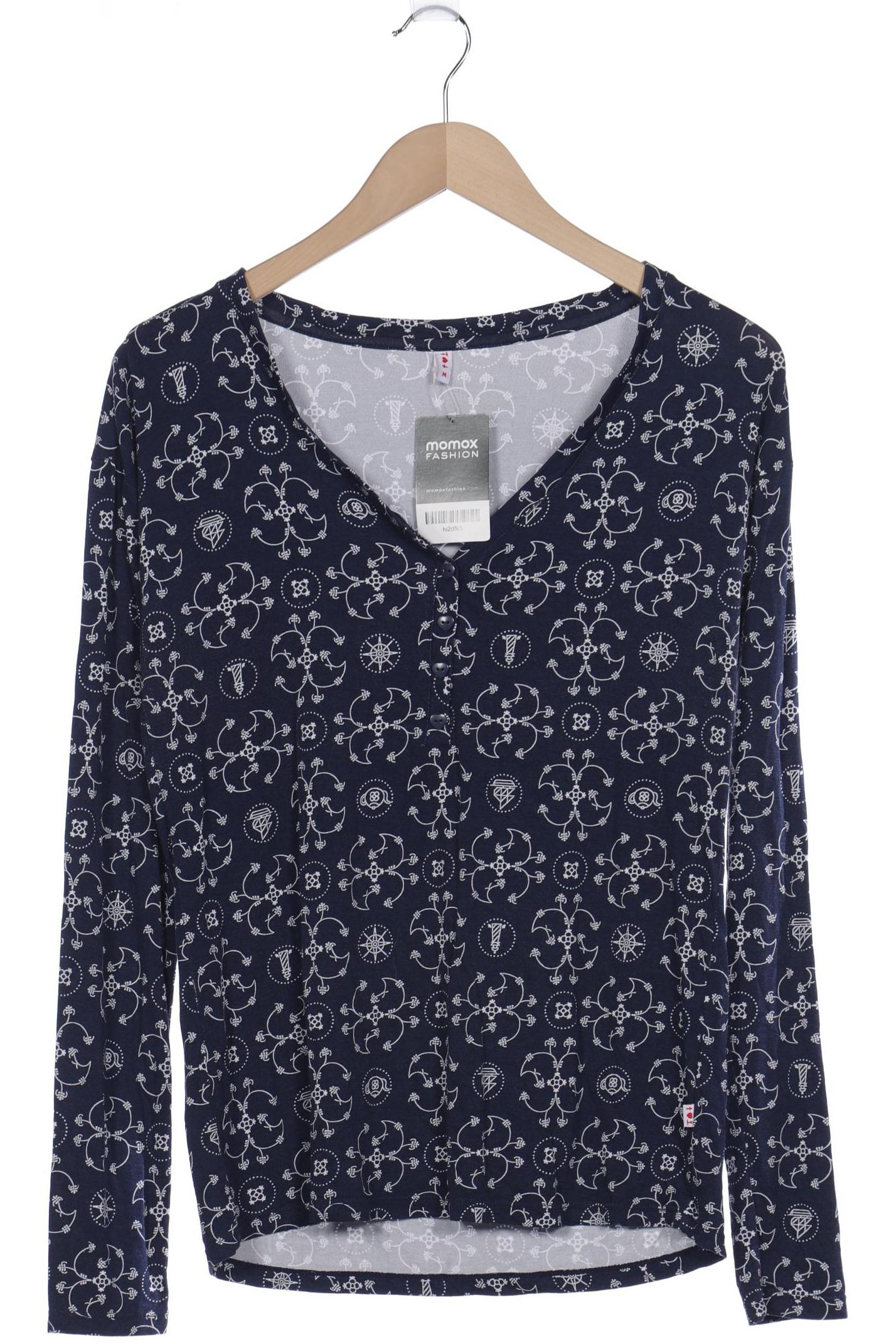 

Blutsgeschwister Damen Langarmshirt, marineblau