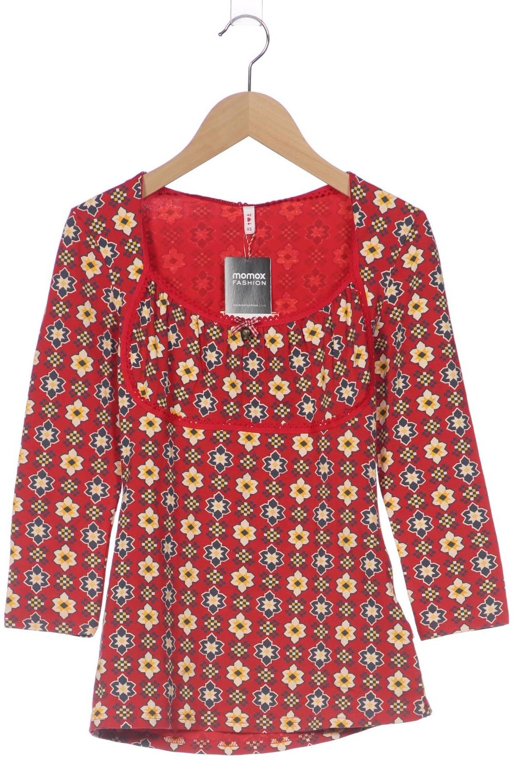 

Blutsgeschwister Damen Langarmshirt, rot, Gr. 34