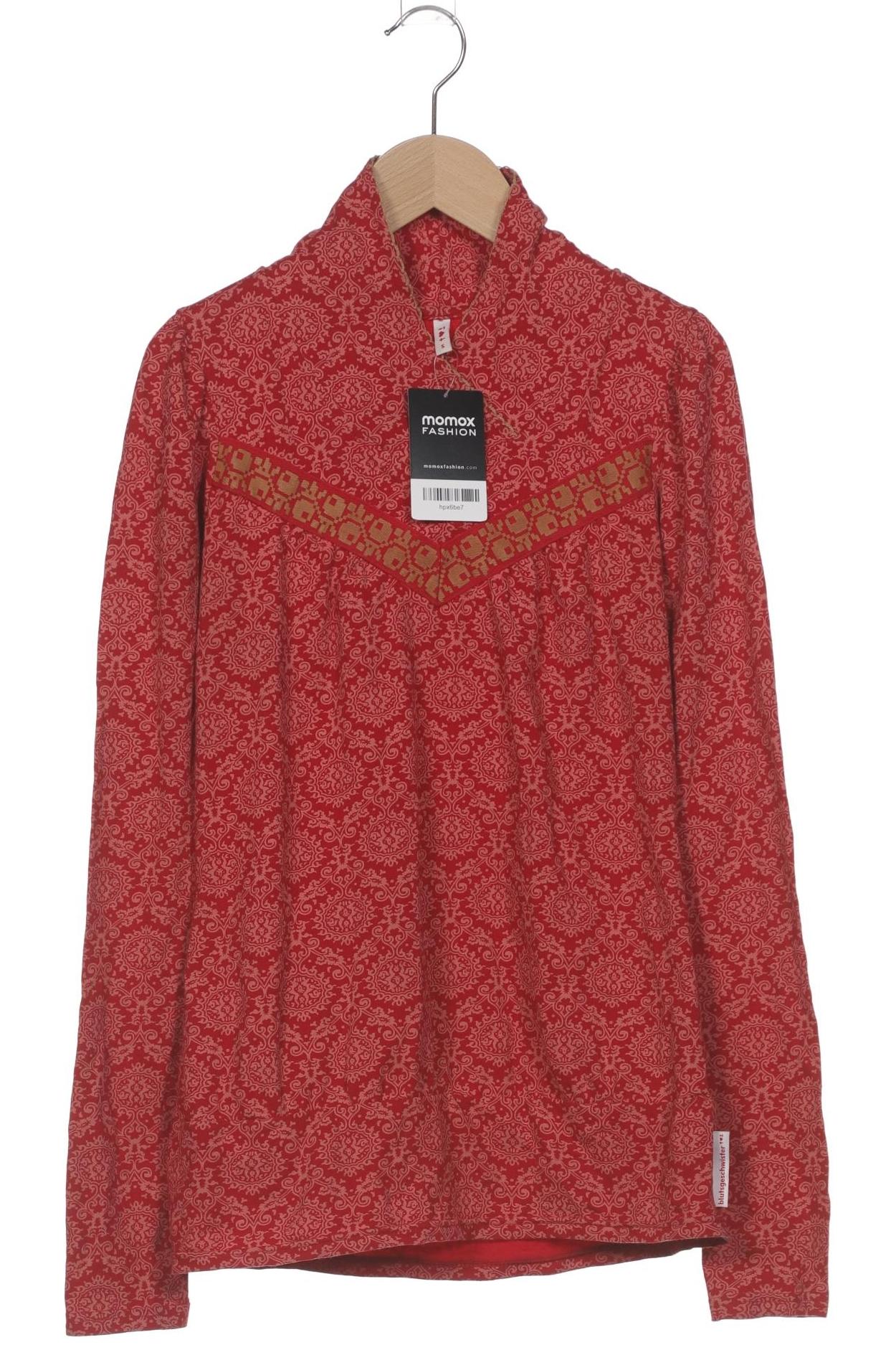 

Blutsgeschwister Damen Langarmshirt, rot, Gr. 36