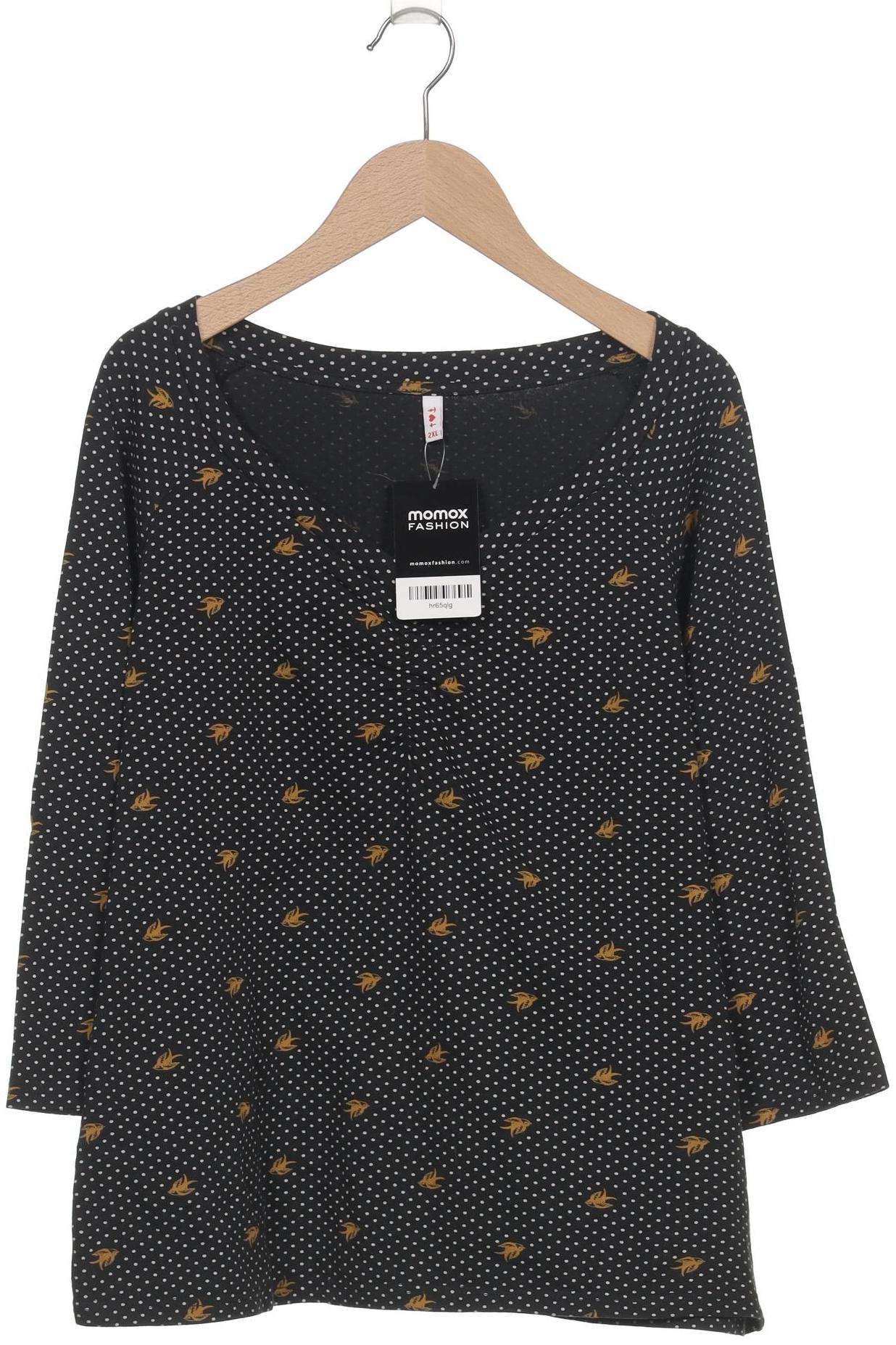 

Blutsgeschwister Damen Langarmshirt, schwarz, Gr. 46