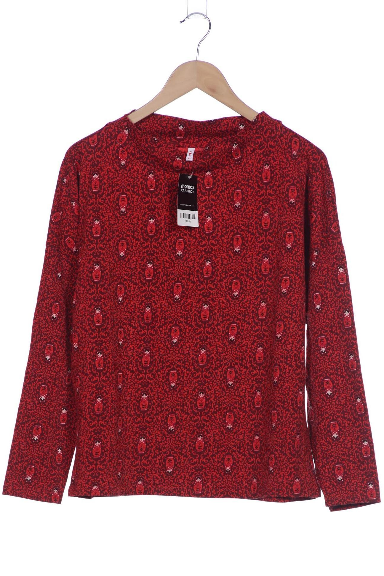 

Blutsgeschwister Damen Langarmshirt, rot, Gr. 44
