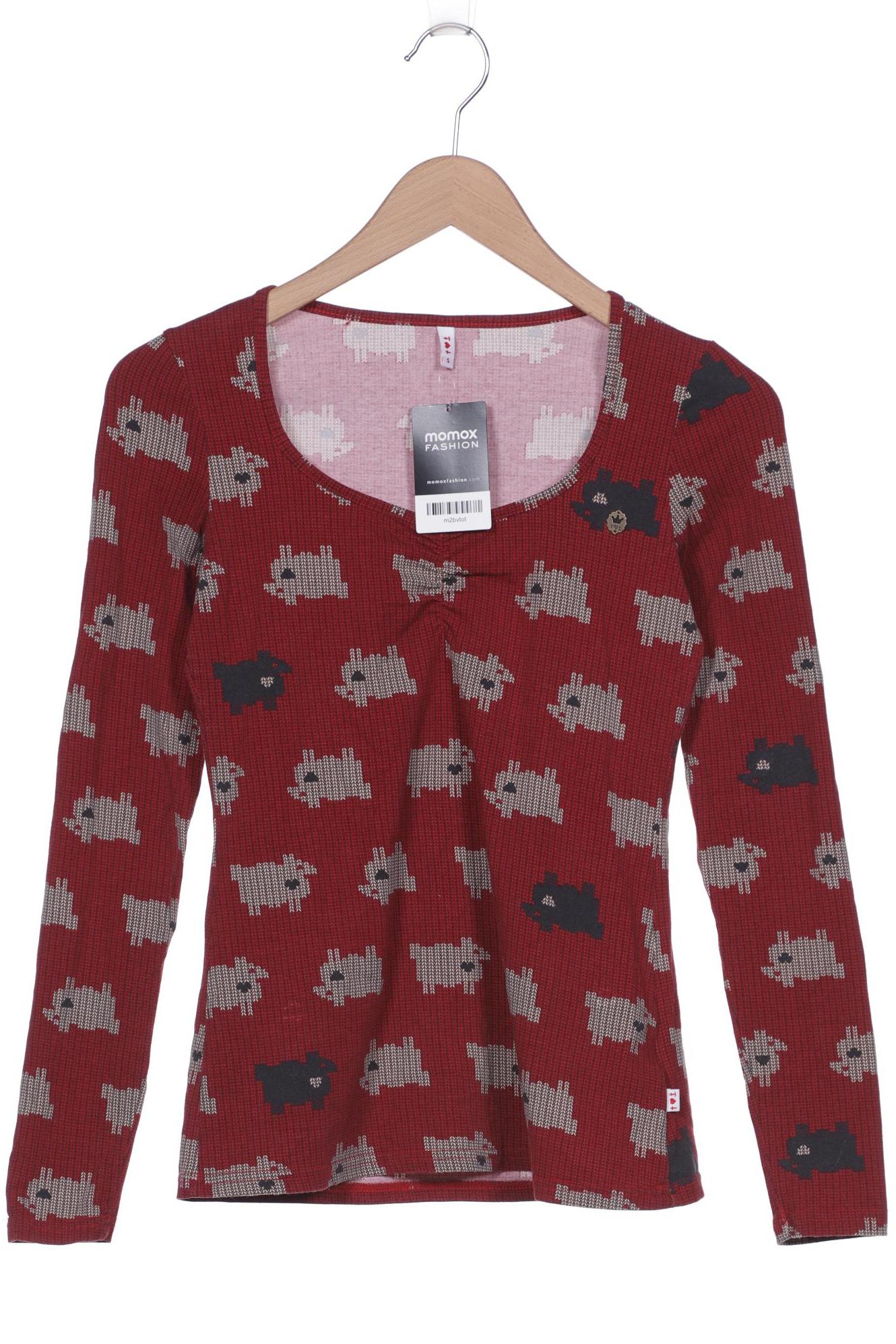 

Blutsgeschwister Damen Langarmshirt, bordeaux, Gr. 36