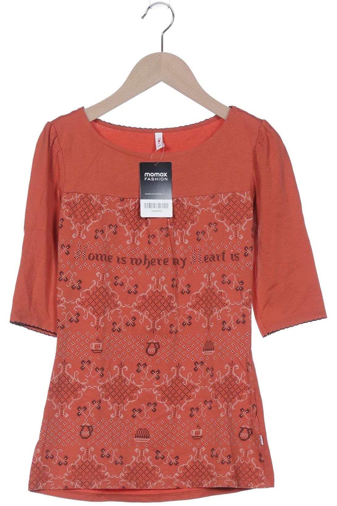 

Blutsgeschwister Damen Langarmshirt, orange, Gr. 34