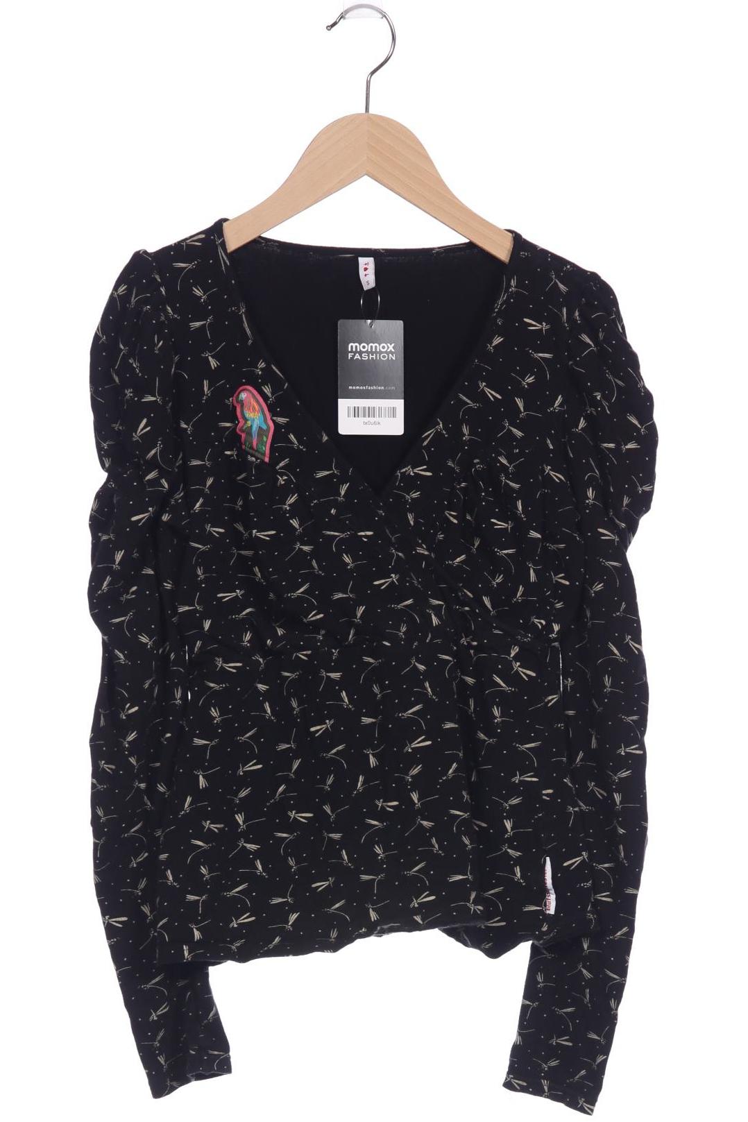 

Blutsgeschwister Damen Langarmshirt, schwarz, Gr. 36