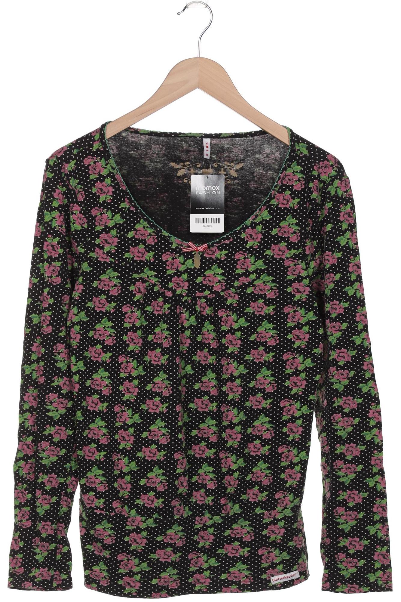 

Blutsgeschwister Damen Langarmshirt, schwarz, Gr. 44