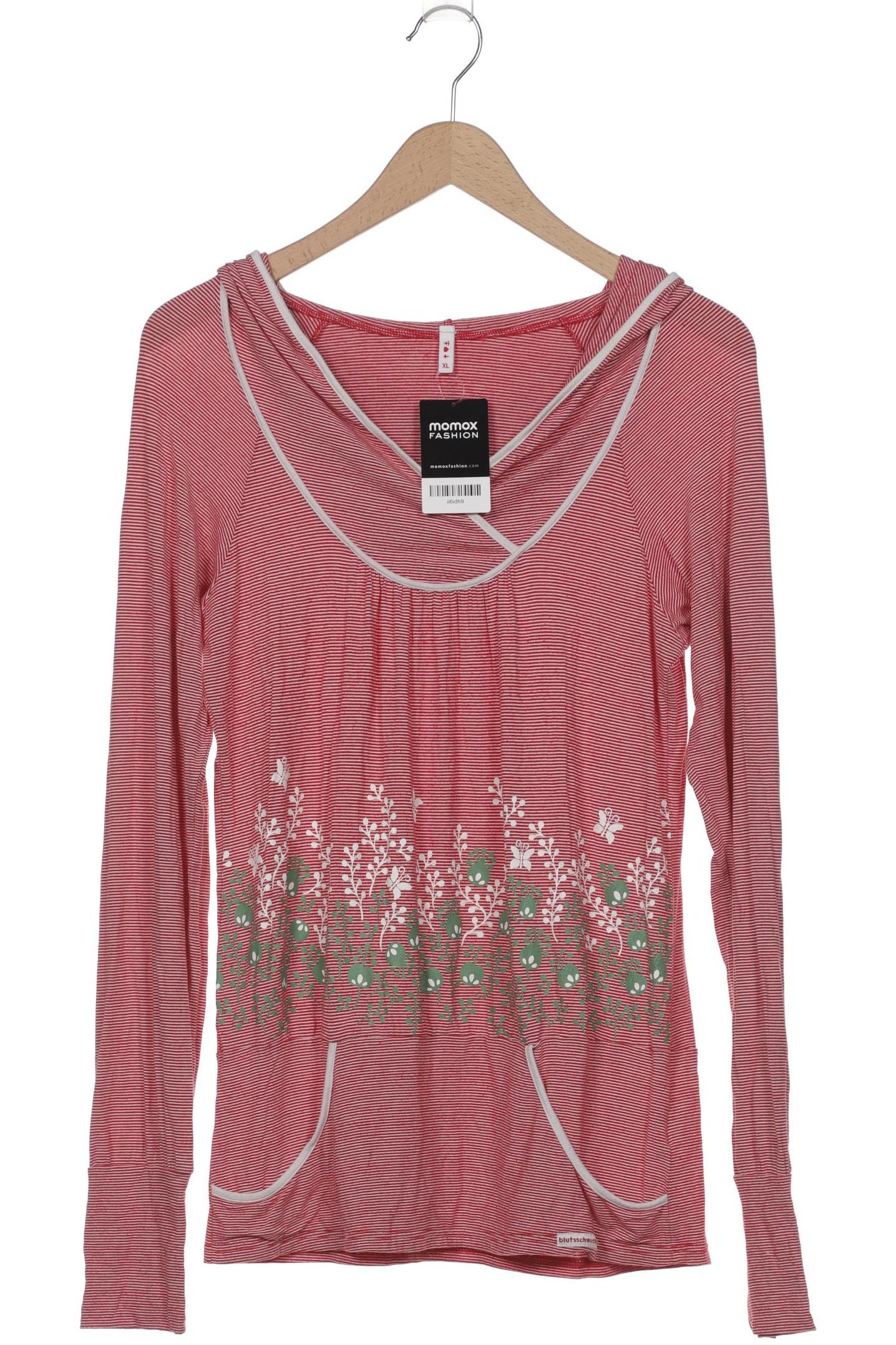 

Blutsgeschwister Damen Langarmshirt, rot, Gr. 44
