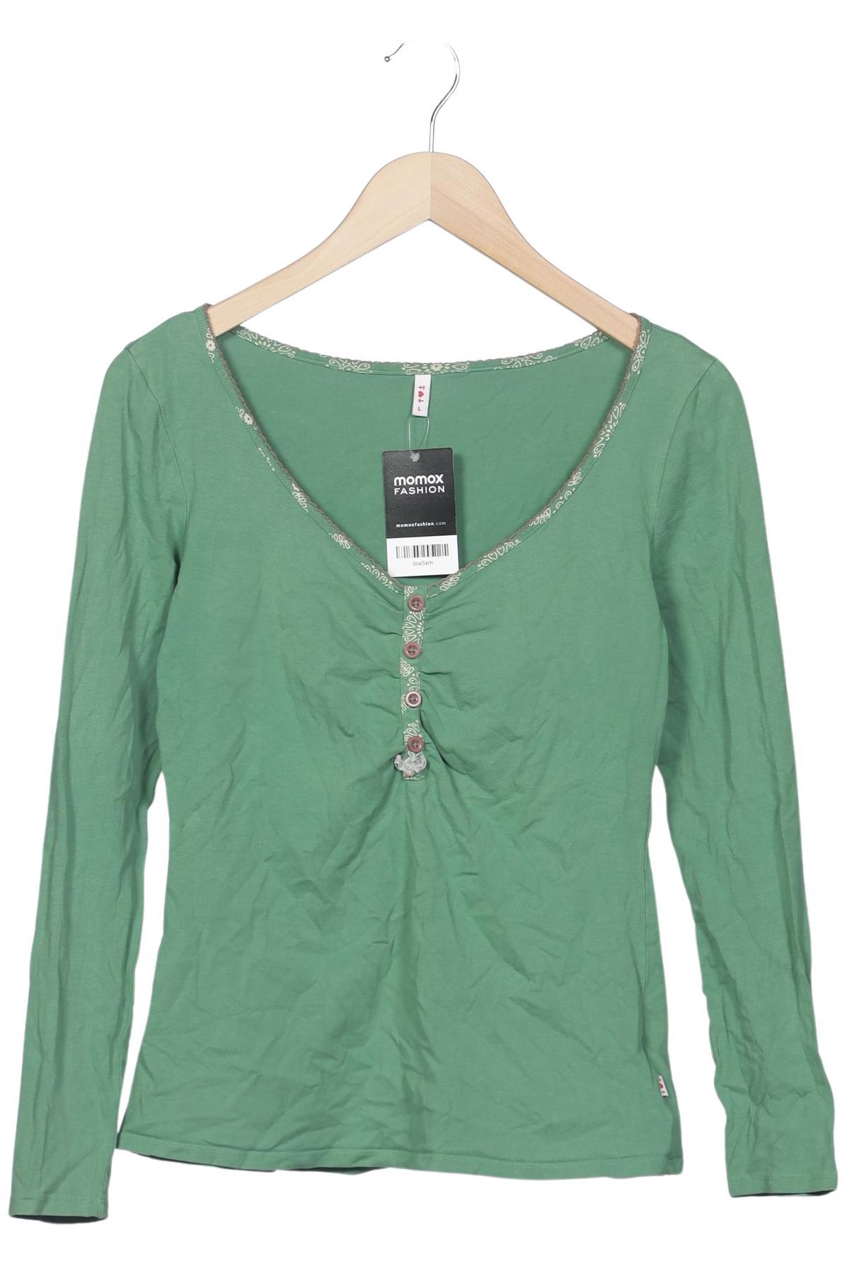

Blutsgeschwister Damen Langarmshirt, grün, Gr. 42