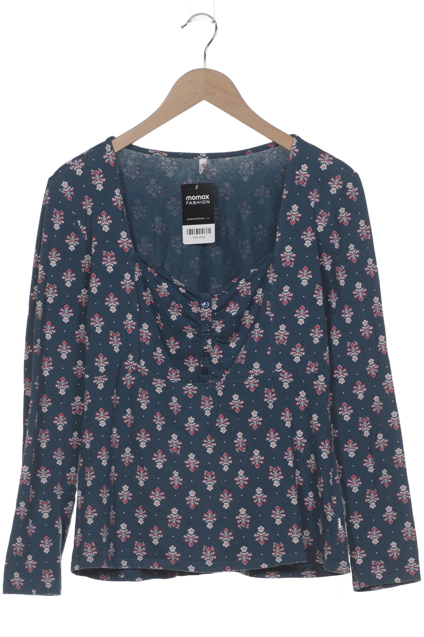 

Blutsgeschwister Damen Langarmshirt, blau, Gr. 44