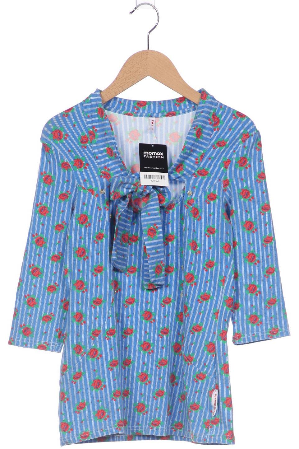 

Blutsgeschwister Damen Langarmshirt, blau, Gr. 36