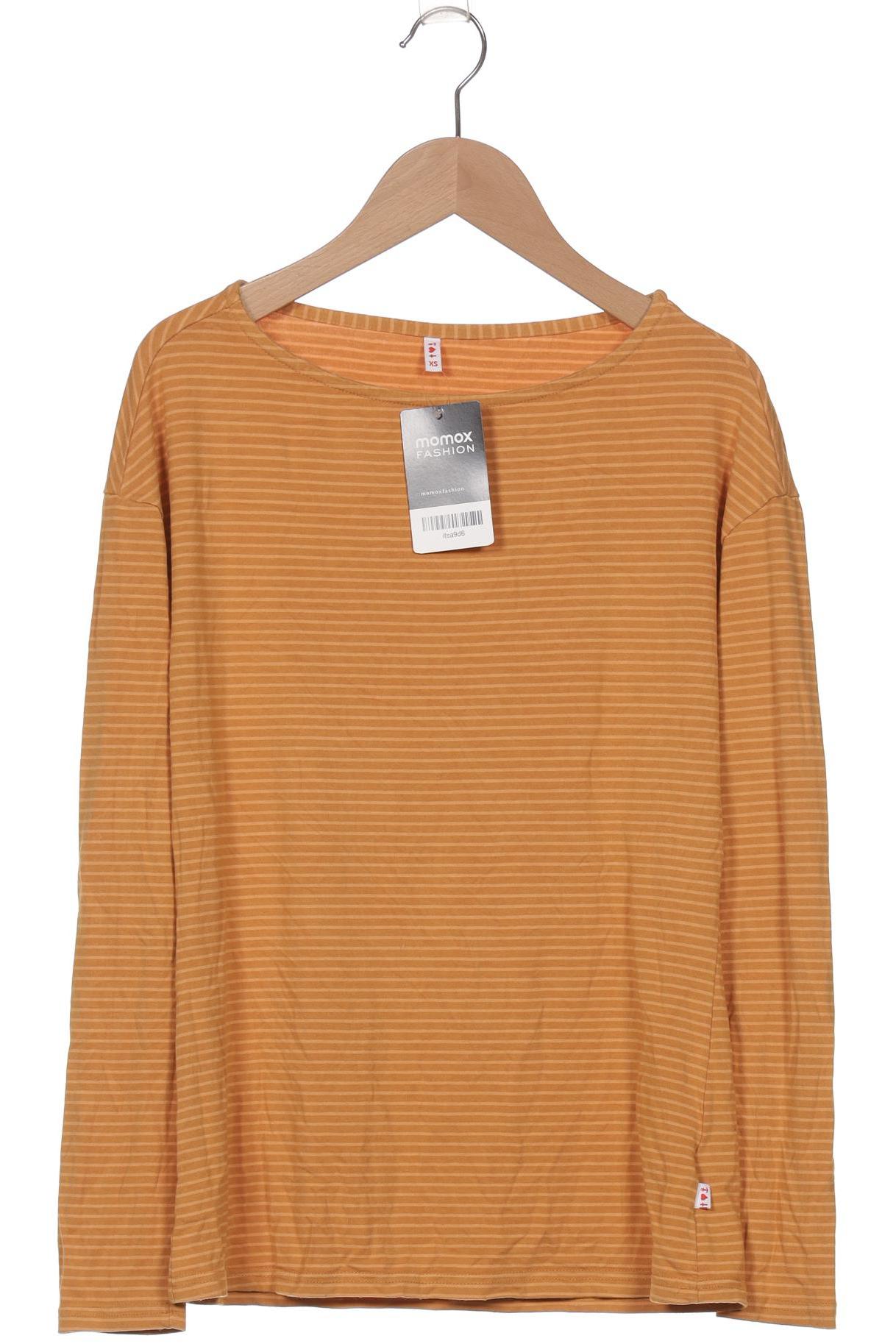 

Blutsgeschwister Damen Langarmshirt, orange, Gr. 34