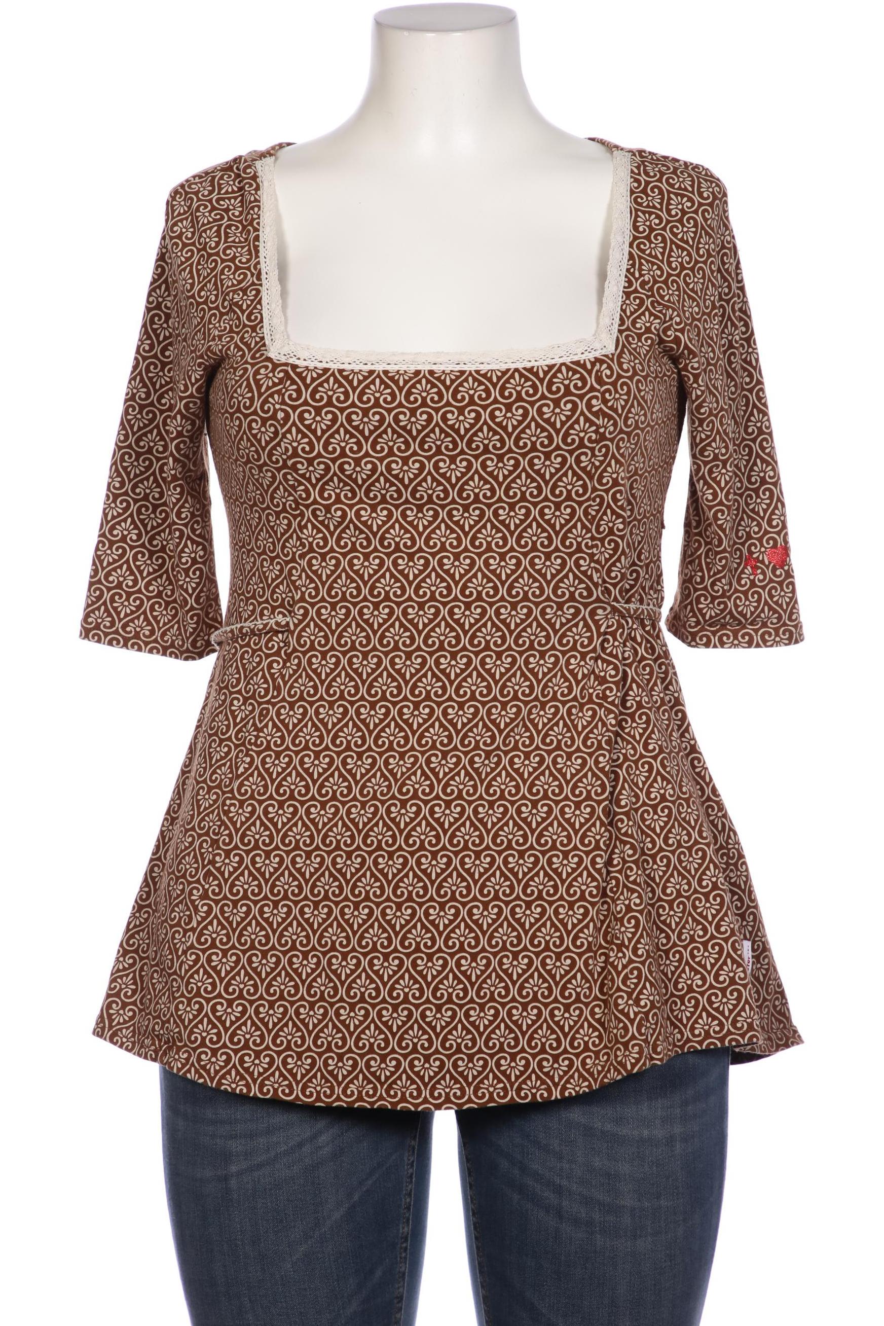 

Blutsgeschwister Damen Langarmshirt, braun, Gr. 42