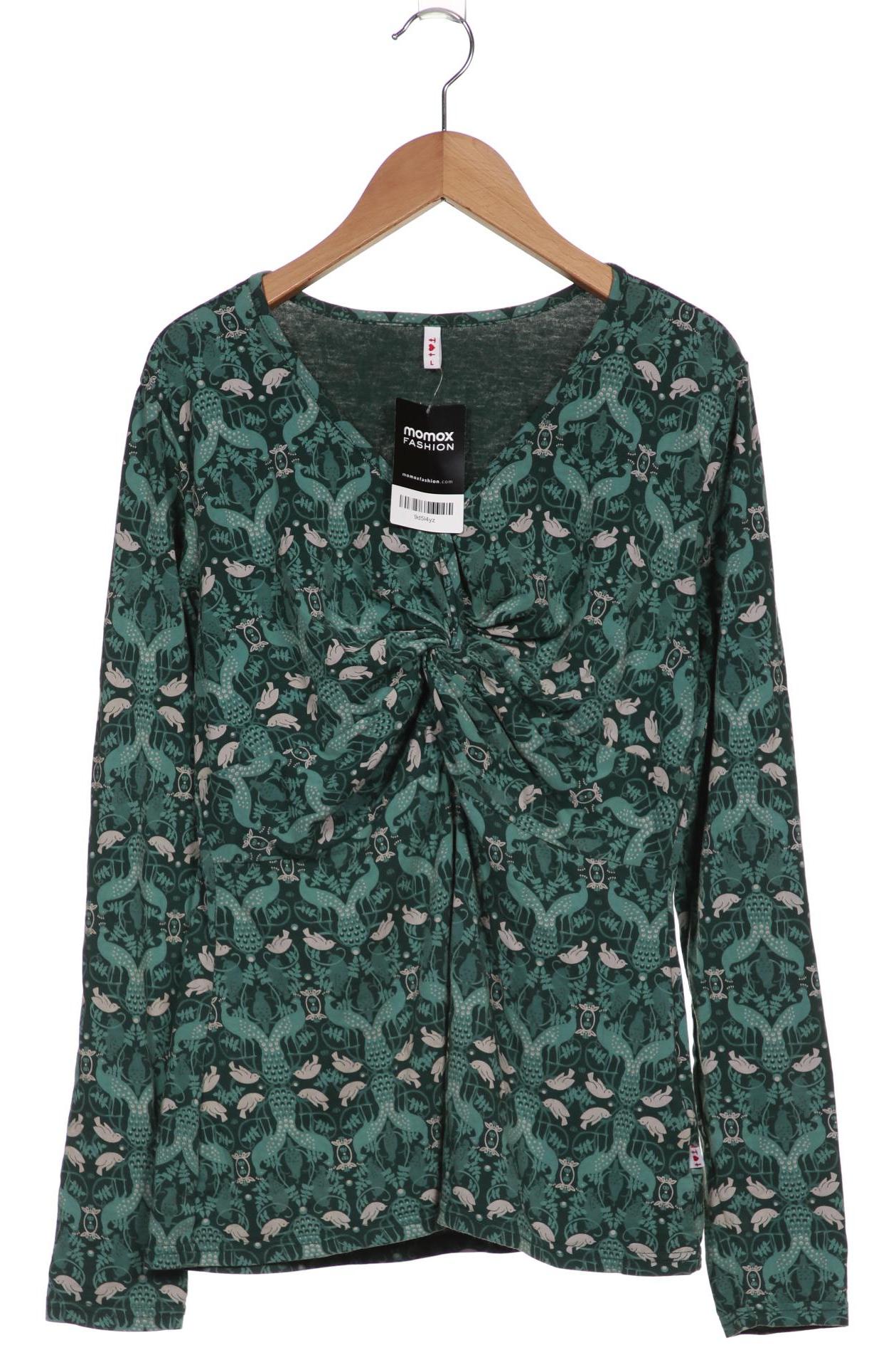 

Blutsgeschwister Damen Langarmshirt, grün