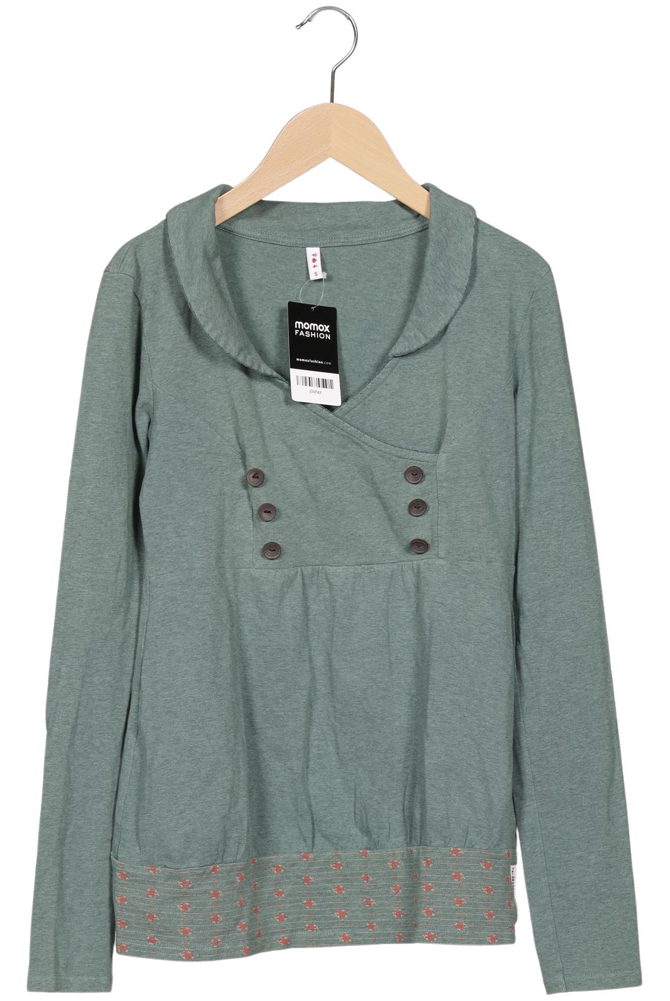 

Blutsgeschwister Damen Langarmshirt, grün, Gr. 36