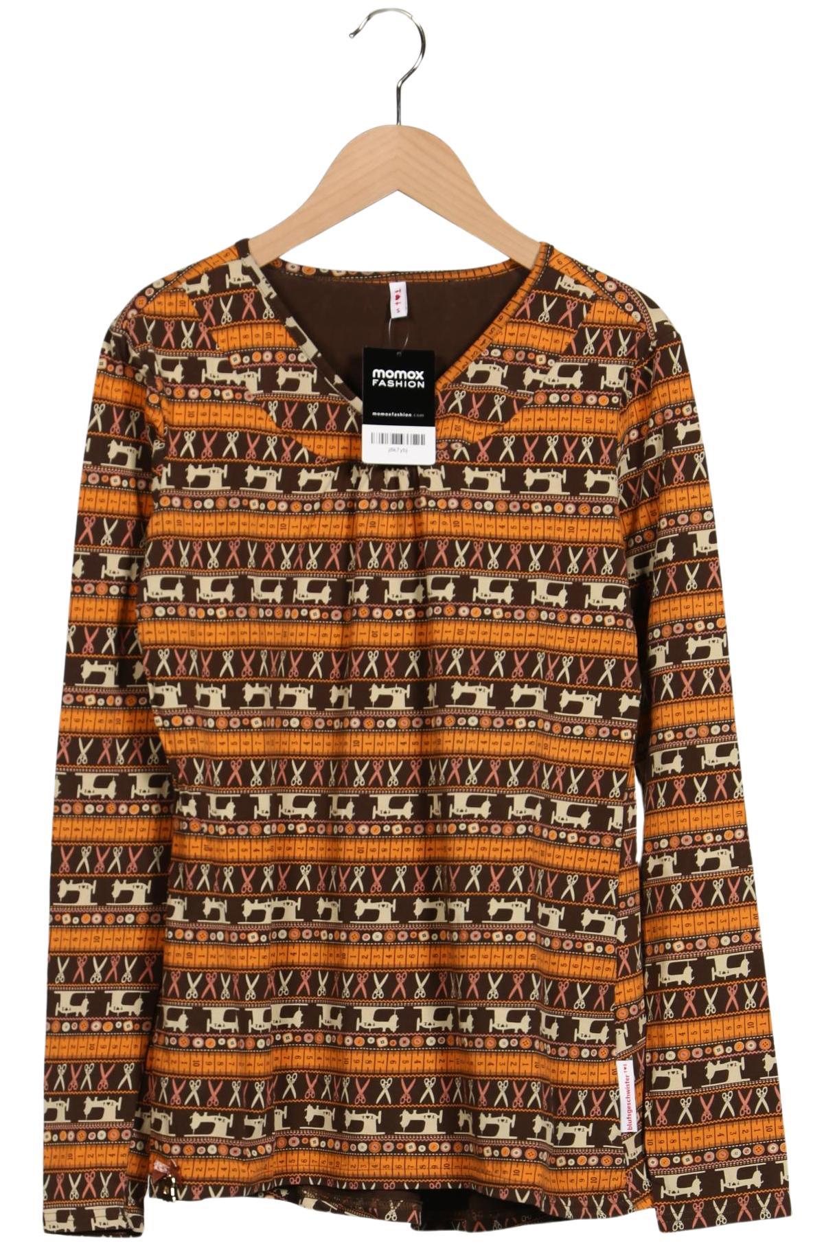 

Blutsgeschwister Damen Langarmshirt, braun, Gr. 36