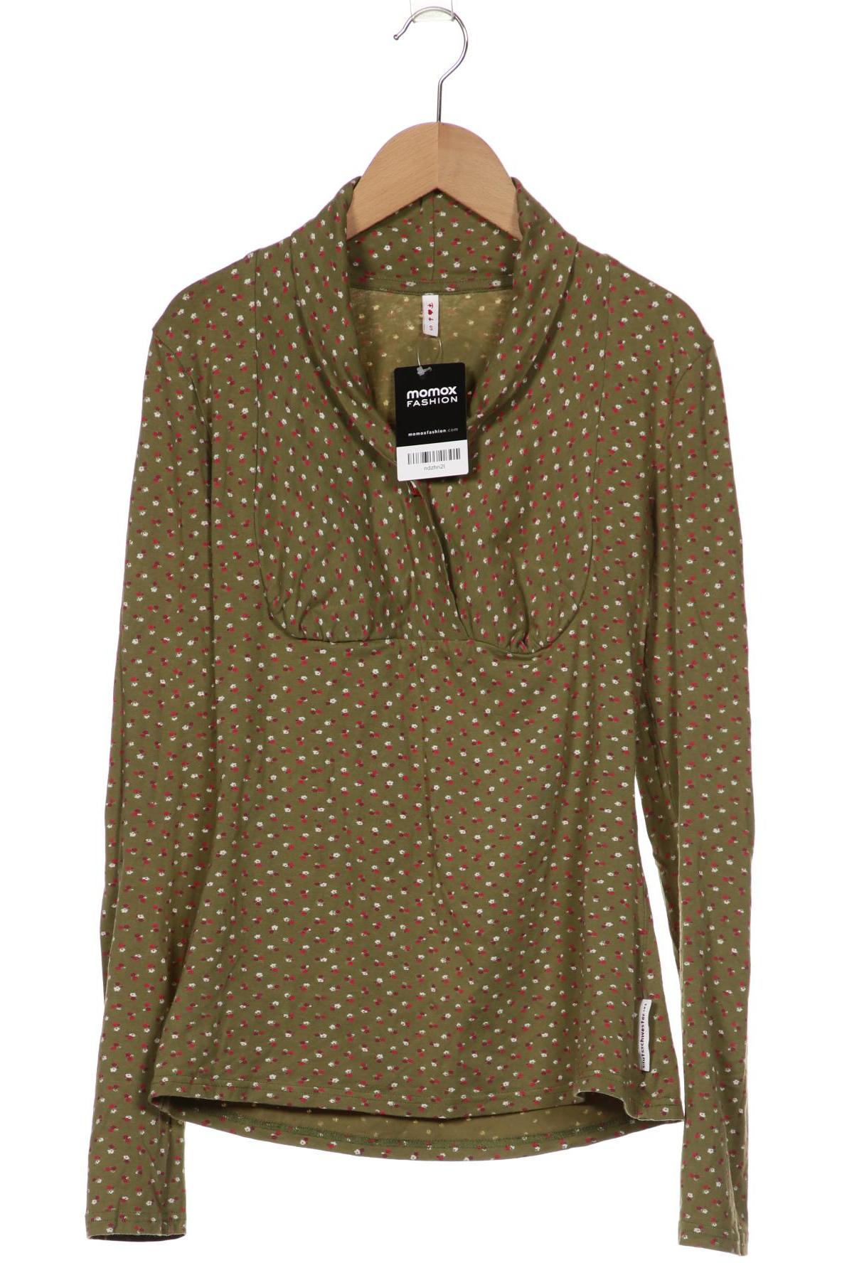 

Blutsgeschwister Damen Langarmshirt, grün, Gr. 36