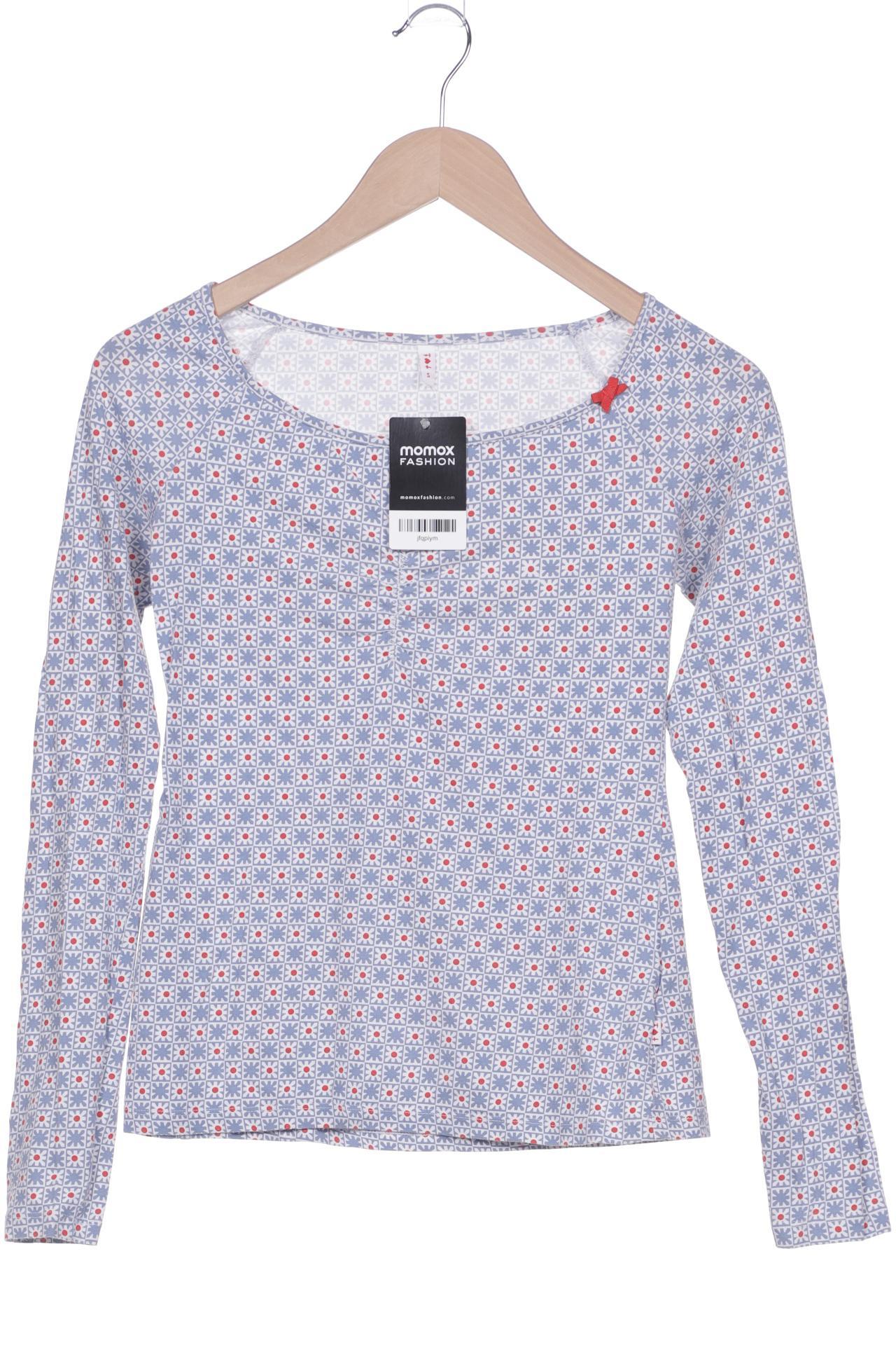 

Blutsgeschwister Damen Langarmshirt, blau, Gr. 36