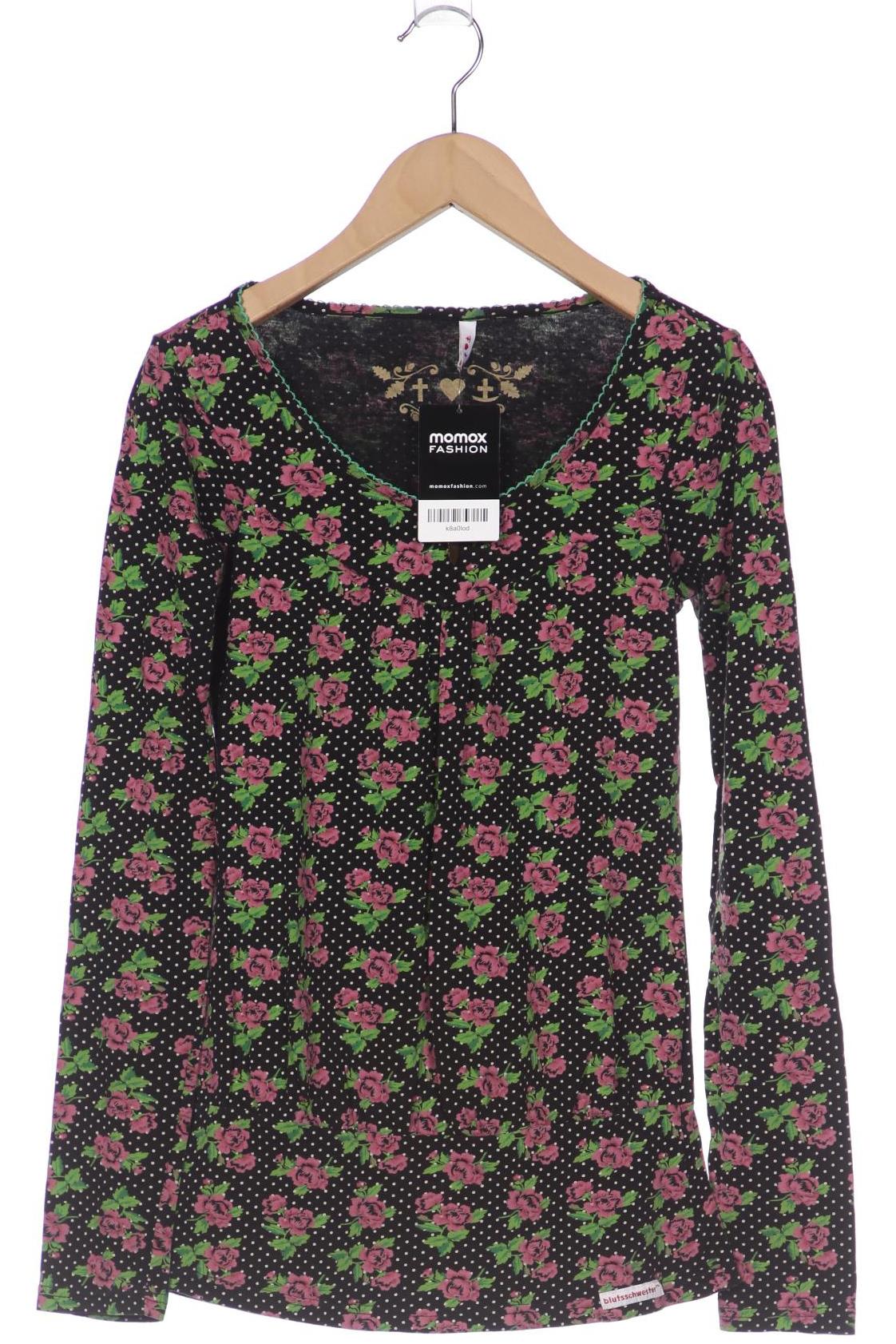 

Blutsgeschwister Damen Langarmshirt, schwarz, Gr. 34