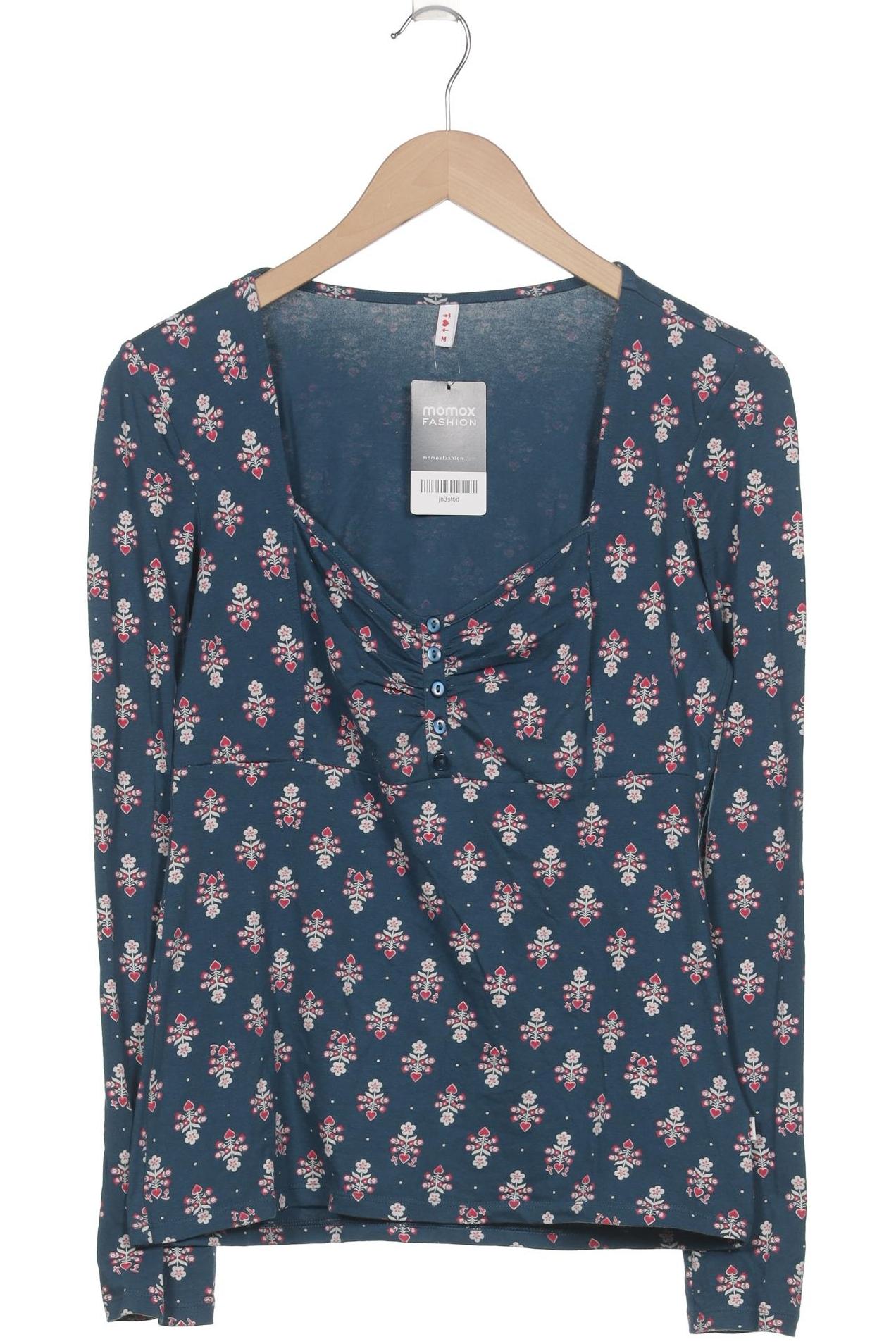 

Blutsgeschwister Damen Langarmshirt, türkis, Gr. 38