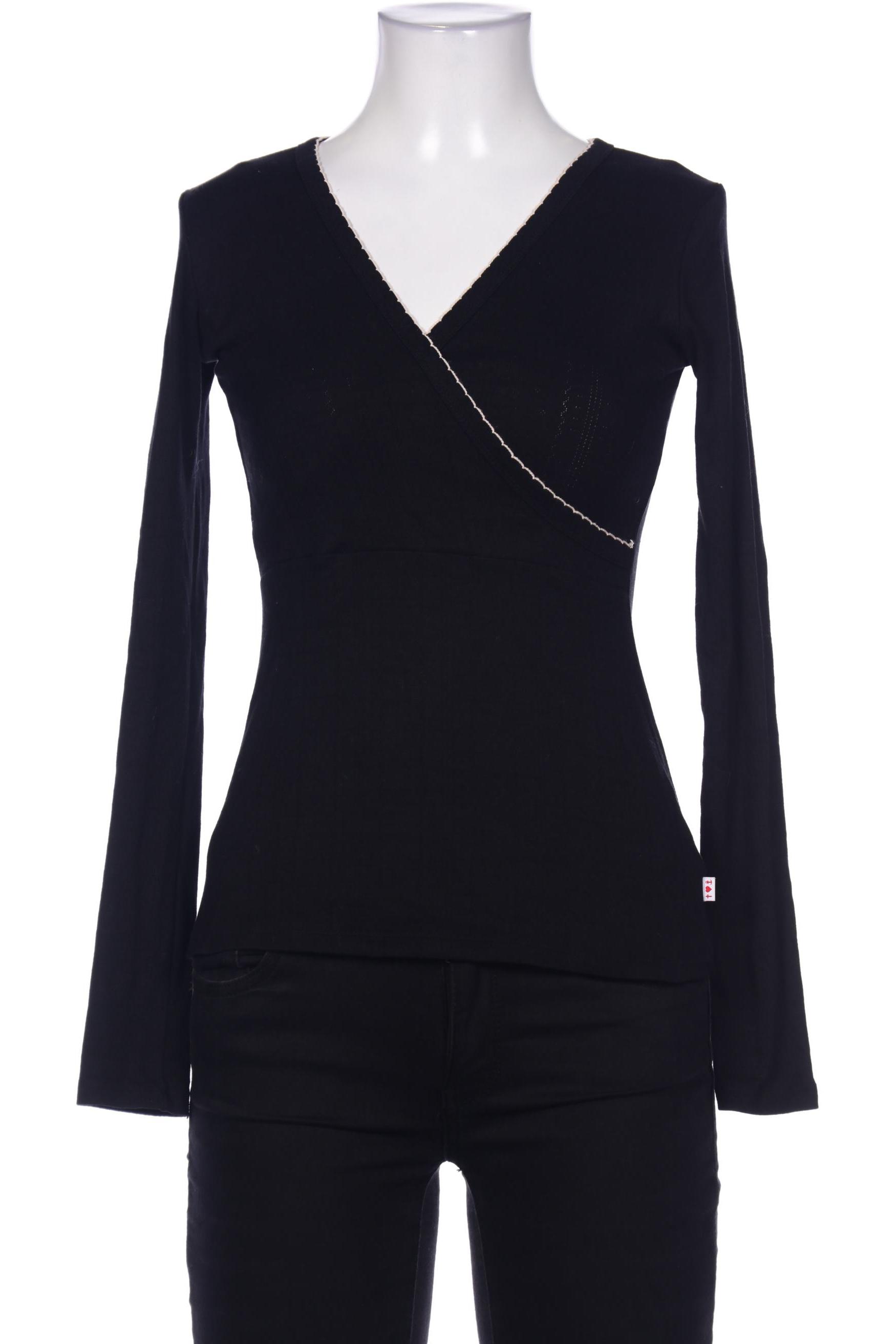 

Blutsgeschwister Damen Langarmshirt, schwarz, Gr. 34
