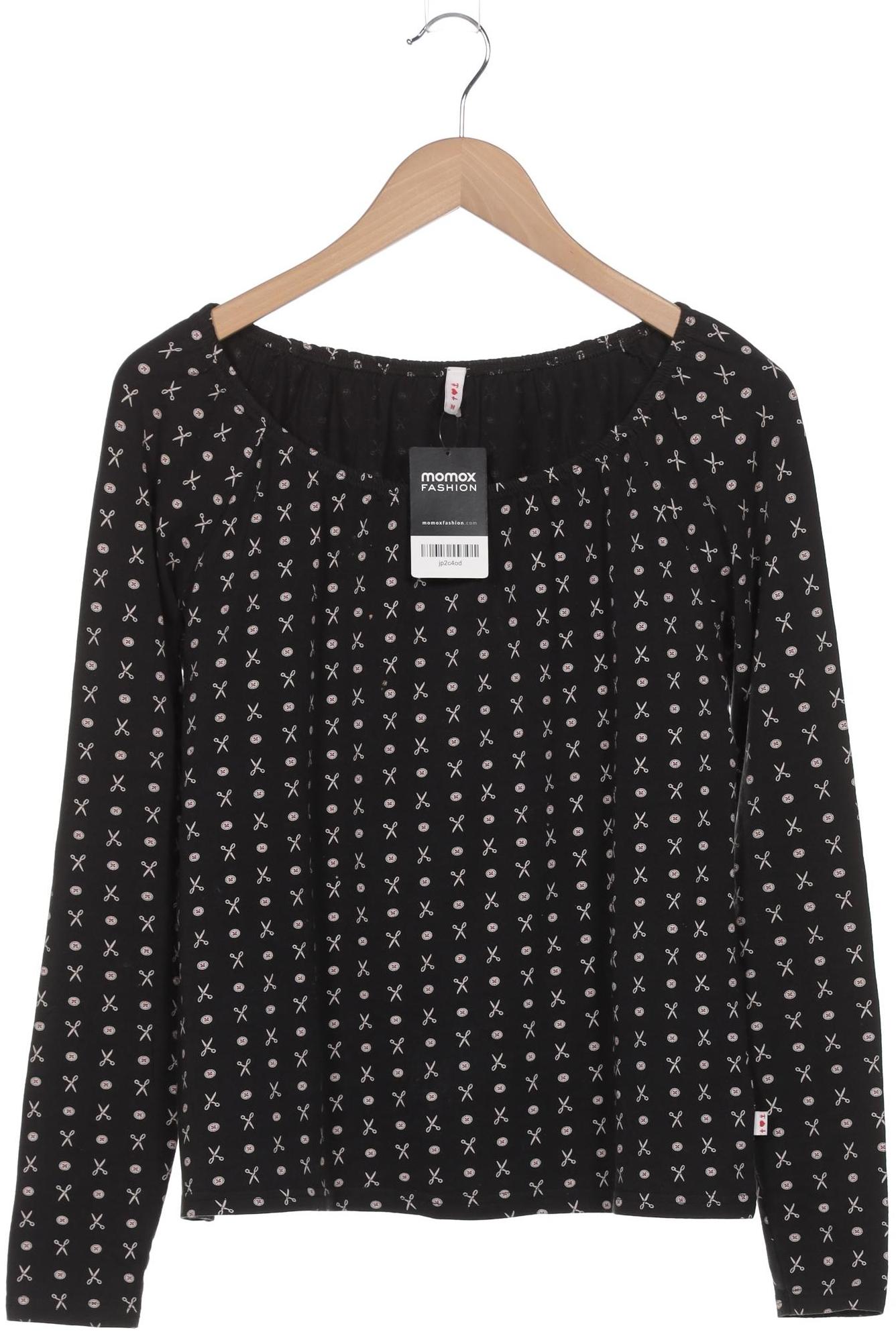 

Blutsgeschwister Damen Langarmshirt, schwarz, Gr. 38