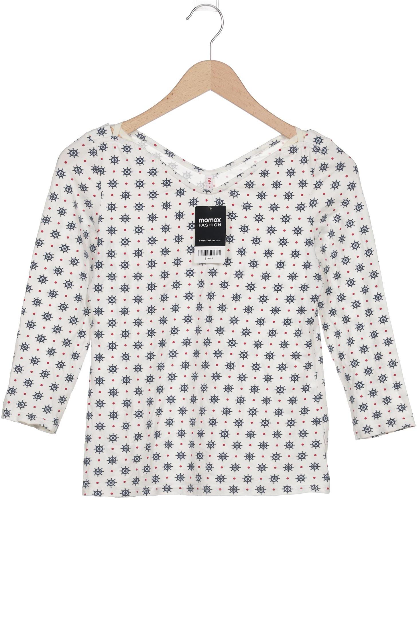 

Blutsgeschwister Damen Langarmshirt, weiß, Gr. 36