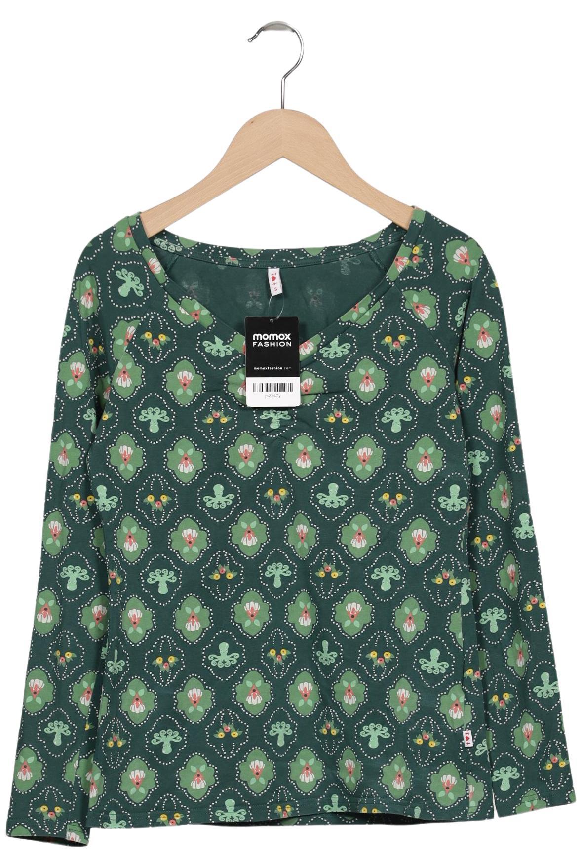 

Blutsgeschwister Damen Langarmshirt, grün, Gr. 36