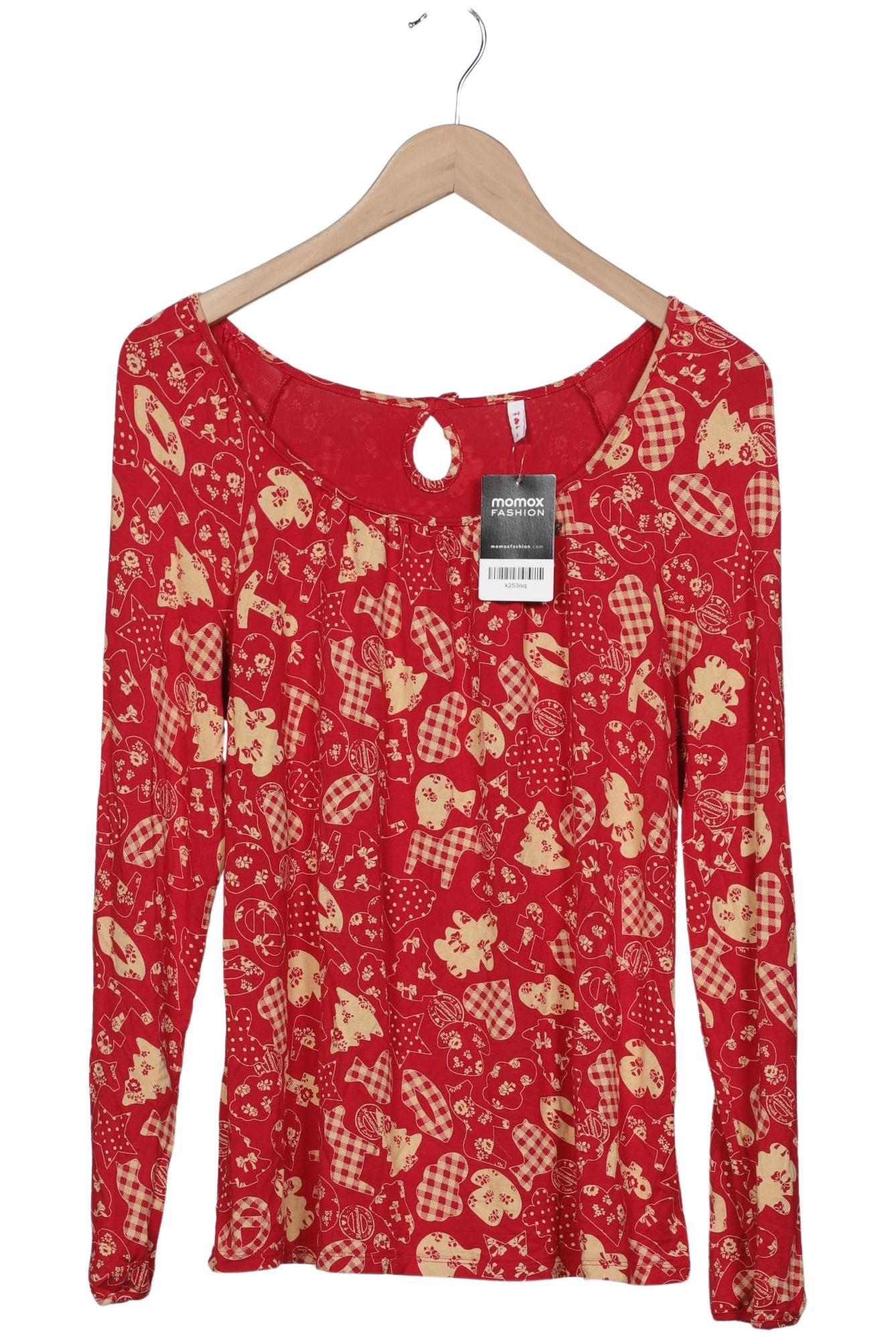 

Blutsgeschwister Damen Langarmshirt, rot, Gr. 42