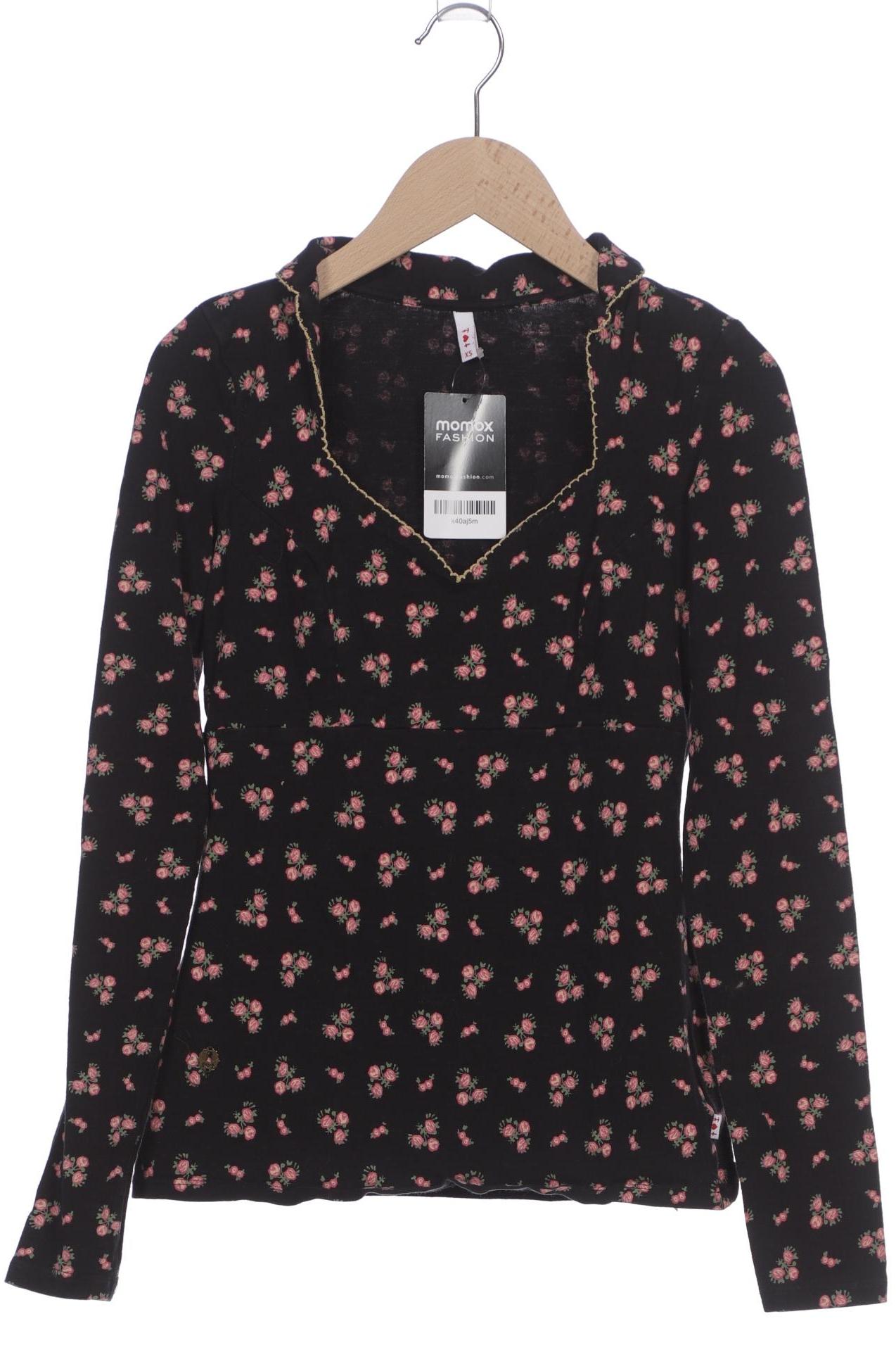

Blutsgeschwister Damen Langarmshirt, schwarz, Gr. 34