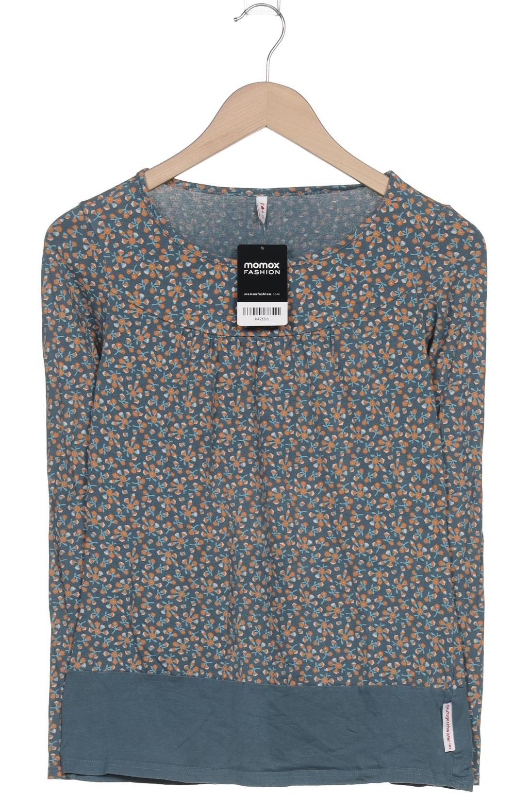 

Blutsgeschwister Damen Langarmshirt, blau, Gr. 36