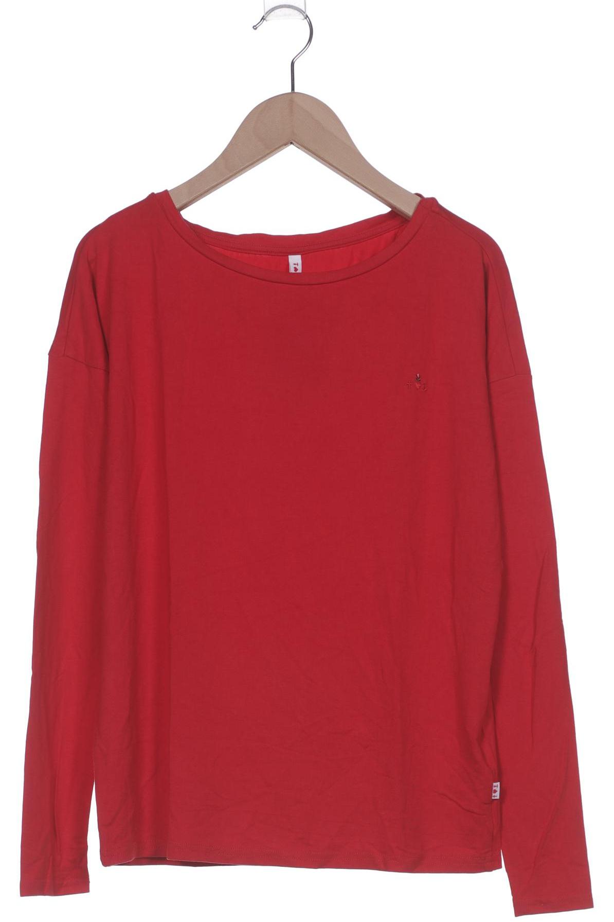 

Blutsgeschwister Damen Langarmshirt, rot, Gr. 36