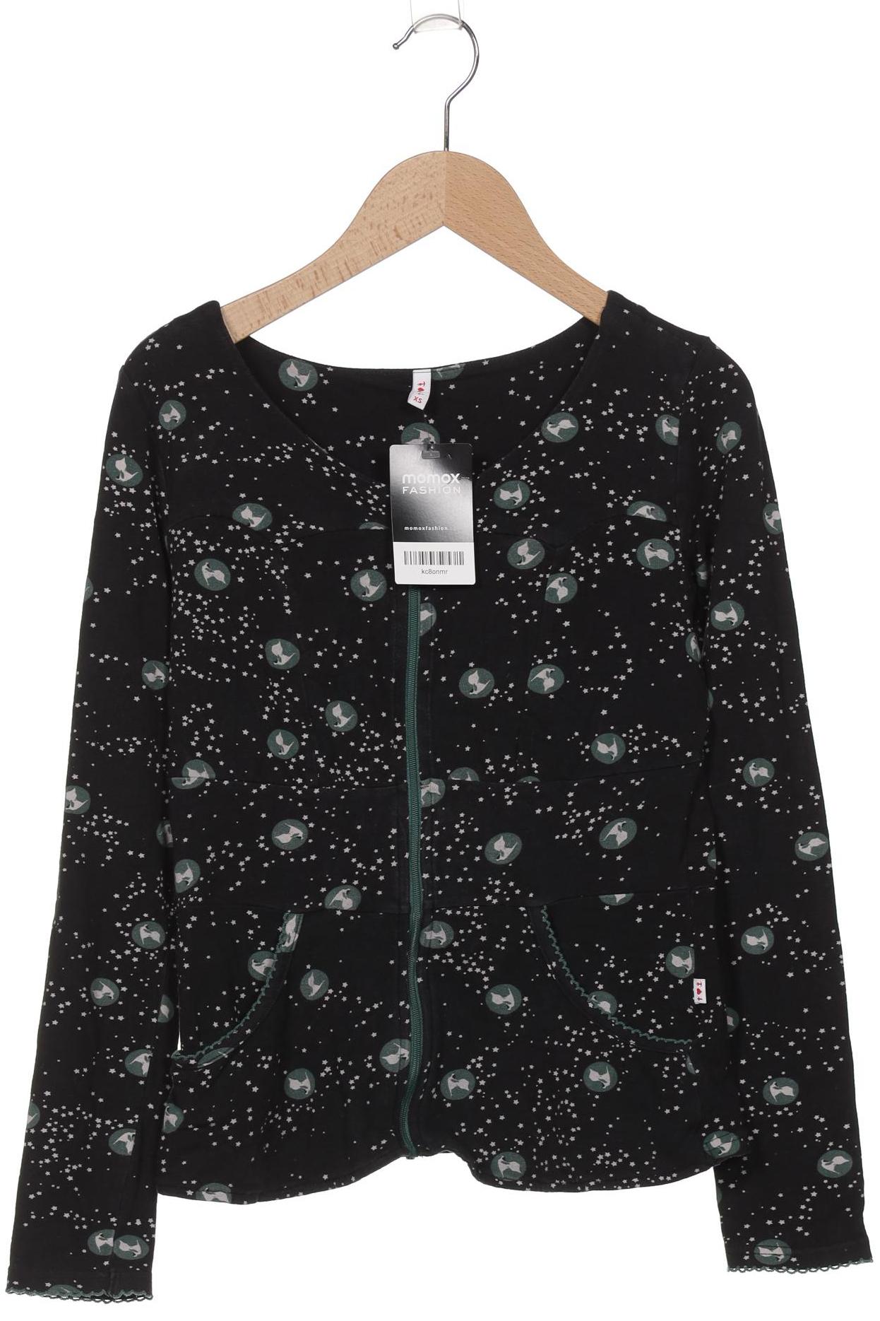 

Blutsgeschwister Damen Langarmshirt, schwarz, Gr. 34