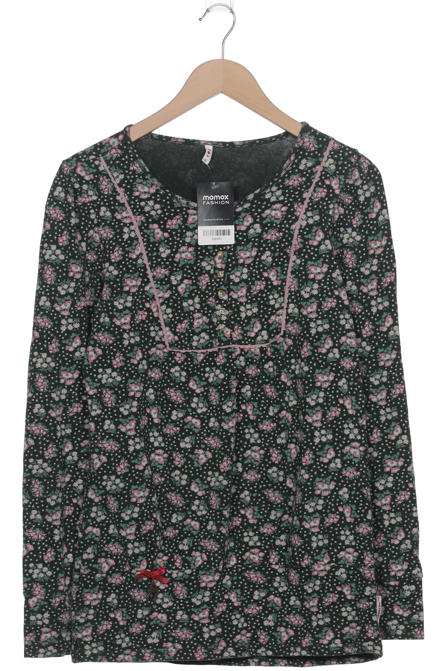 

Blutsgeschwister Damen Langarmshirt, grün, Gr. 42