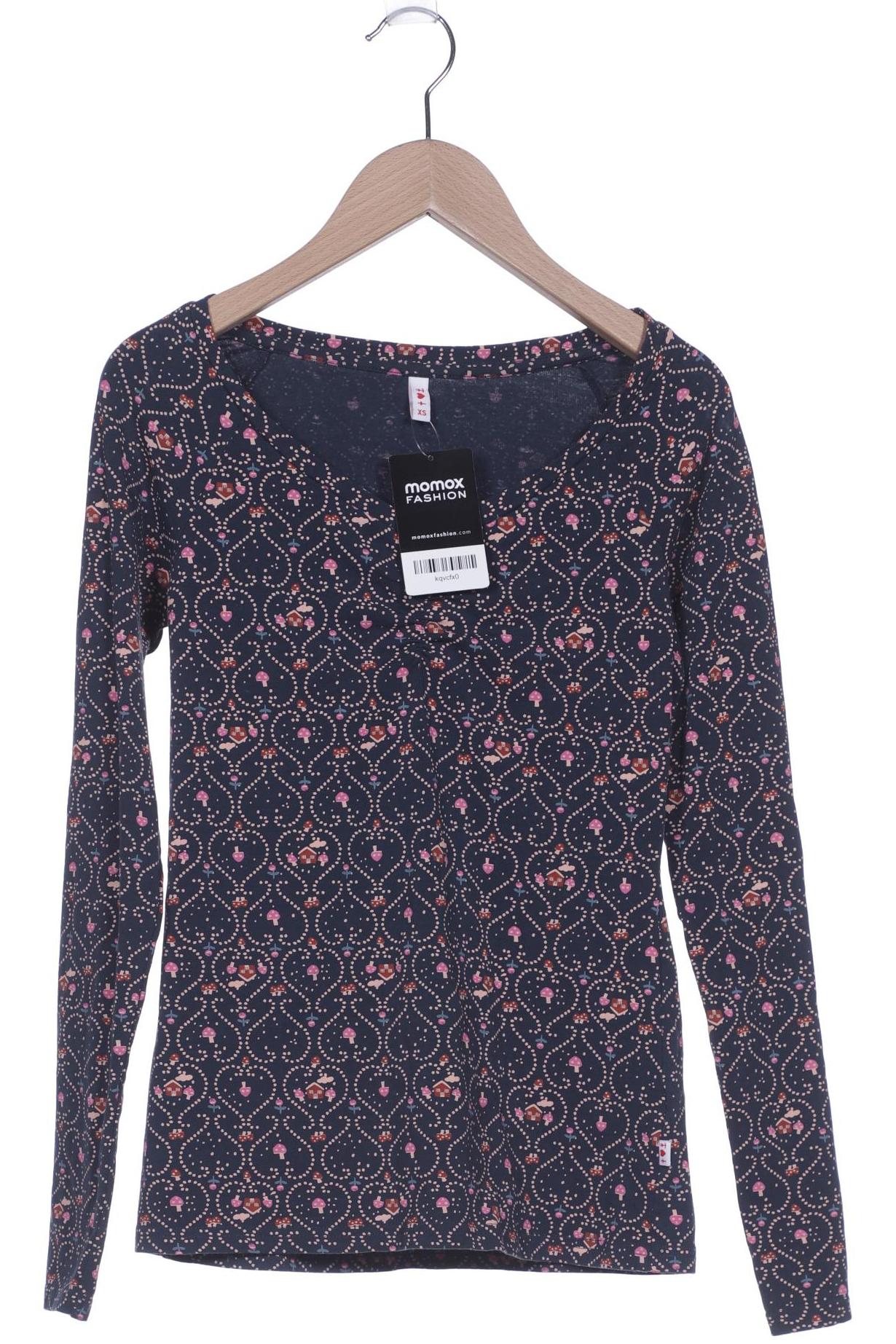 

Blutsgeschwister Damen Langarmshirt, marineblau