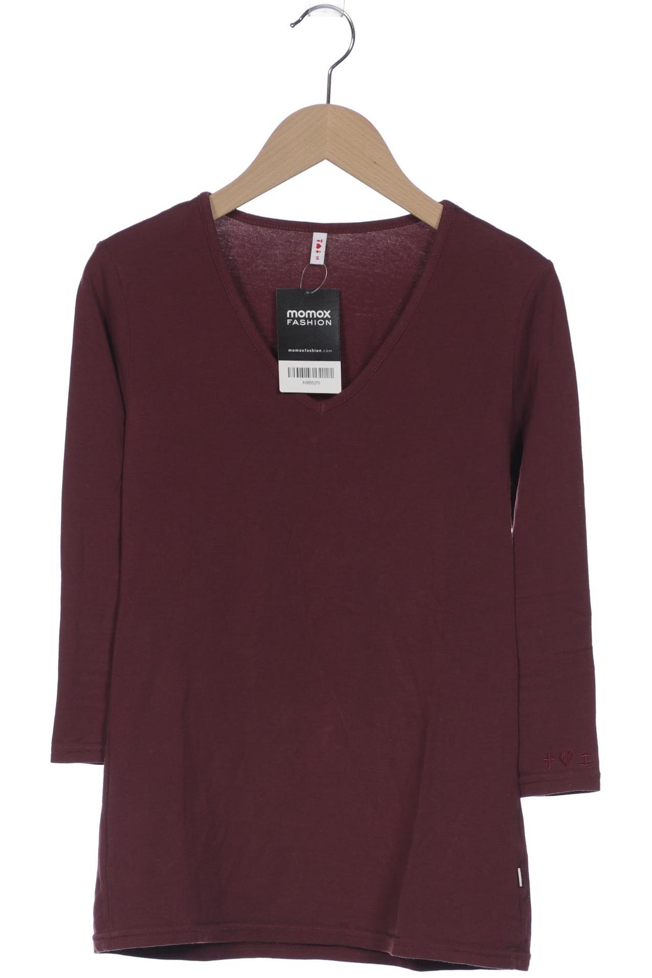 

Blutsgeschwister Damen Langarmshirt, bordeaux, Gr. 36