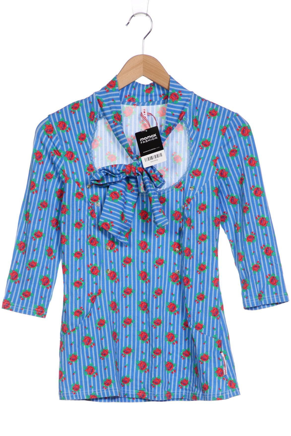

Blutsgeschwister Damen Langarmshirt, blau, Gr. 38