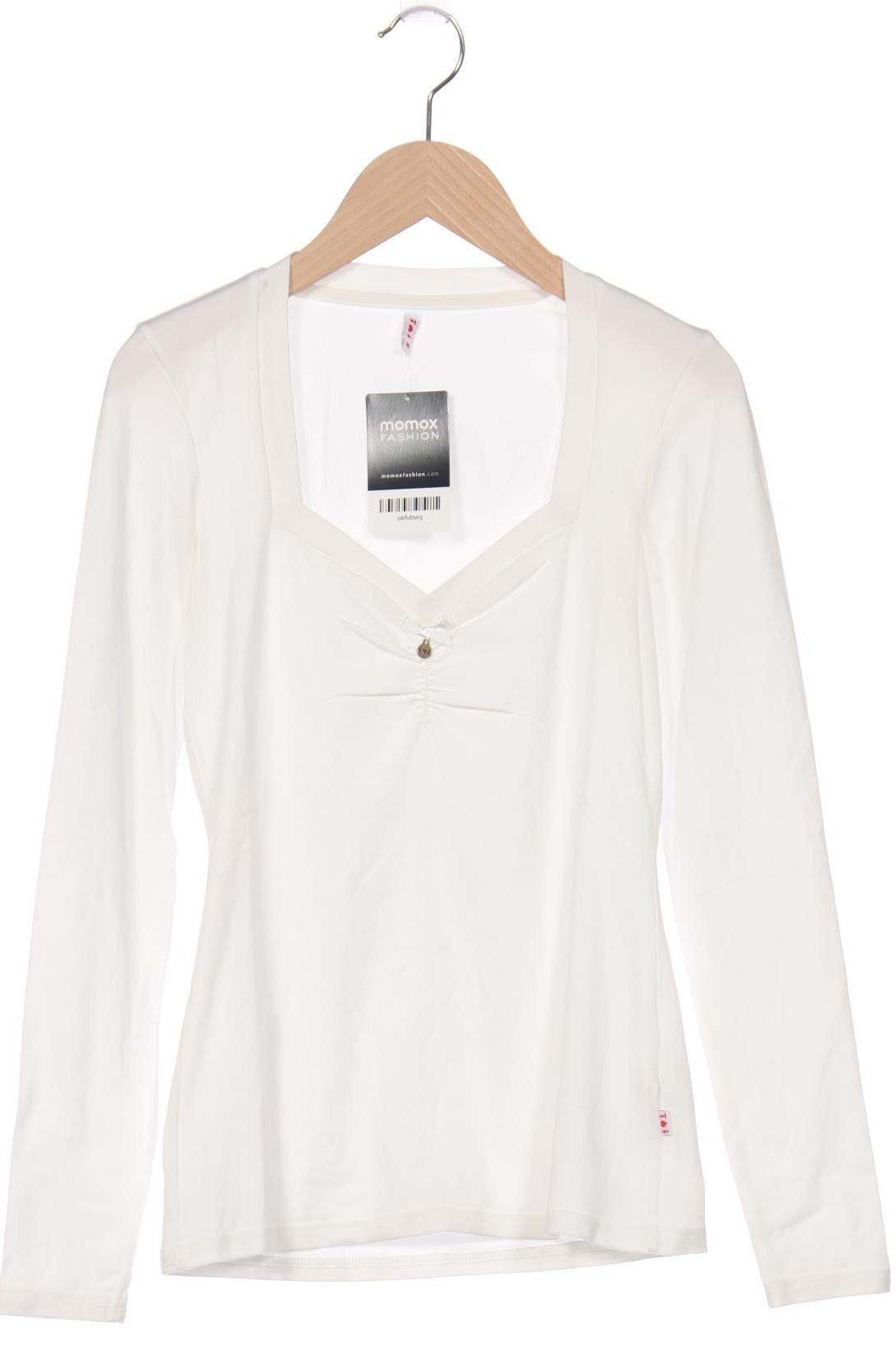 

Blutsgeschwister Damen Langarmshirt, weiß, Gr. 38