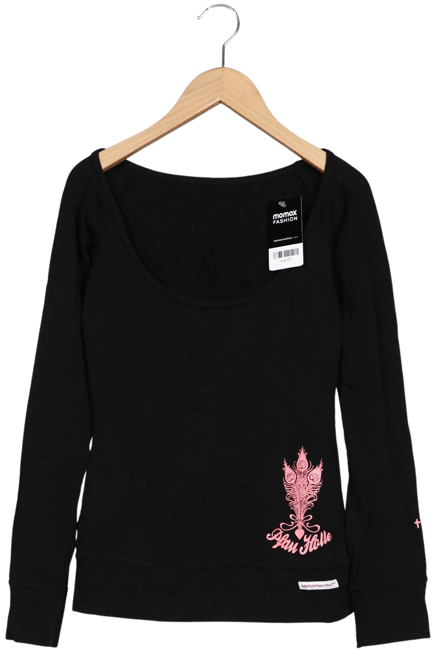 

Blutsgeschwister Damen Langarmshirt, schwarz, Gr. 38