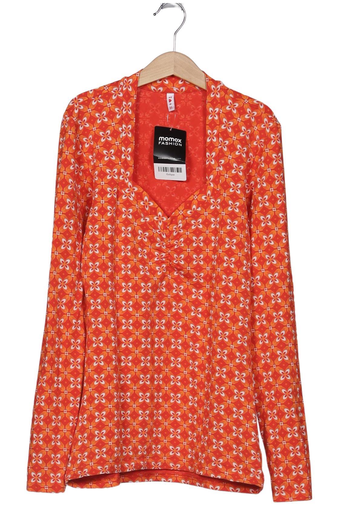 

Blutsgeschwister Damen Langarmshirt, orange, Gr. 34