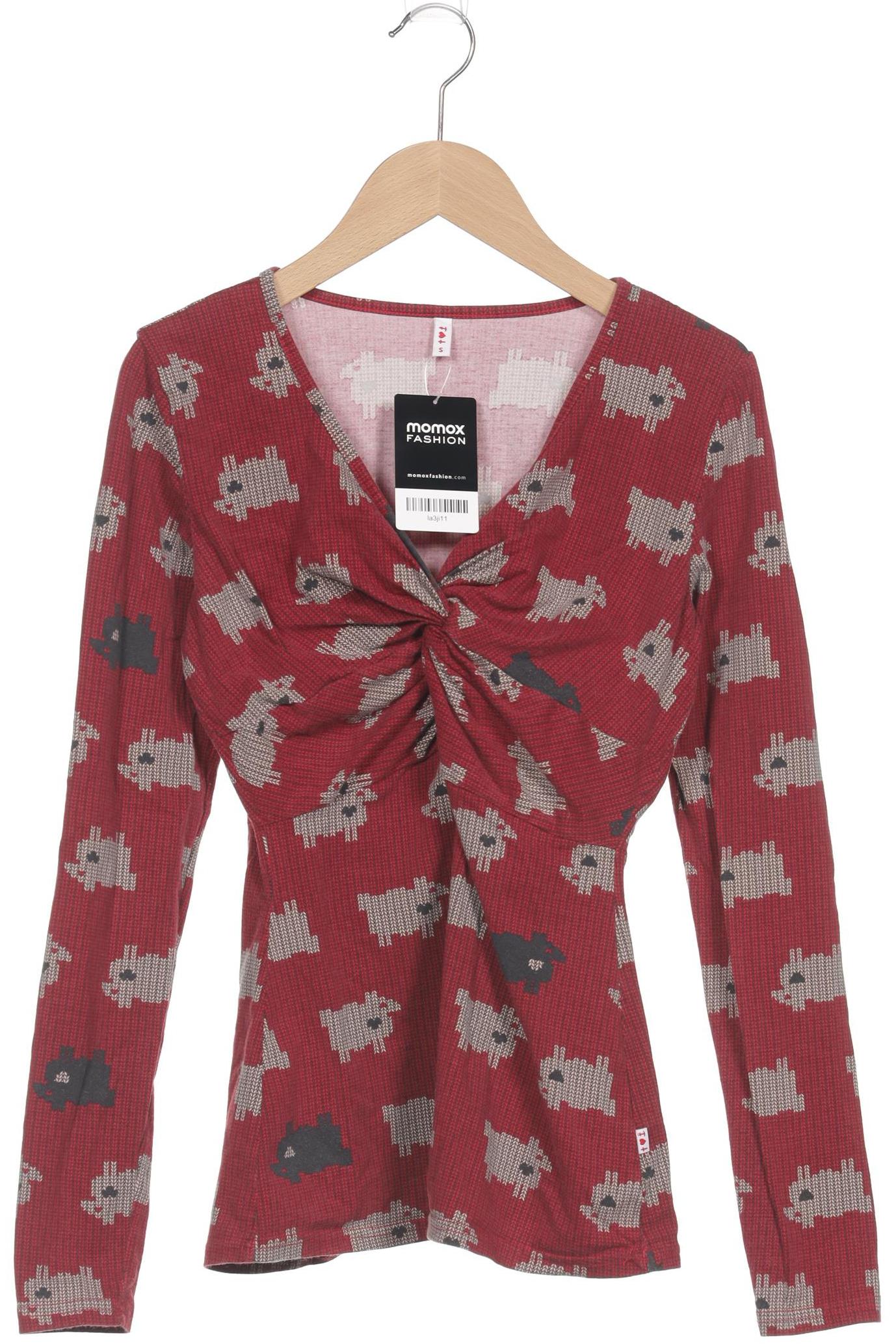 

Blutsgeschwister Damen Langarmshirt, bordeaux, Gr. 36