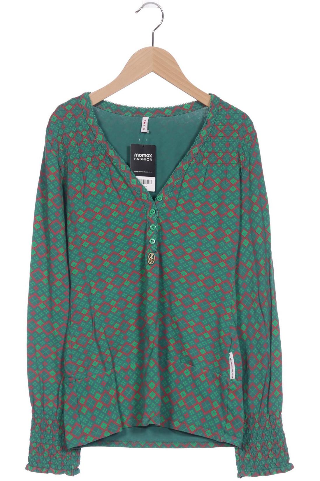 

Blutsgeschwister Damen Langarmshirt, grün, Gr. 34