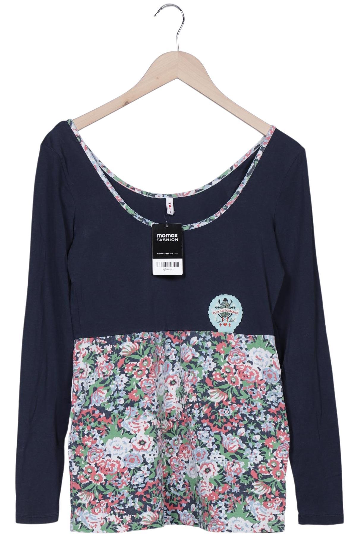

Blutsgeschwister Damen Langarmshirt, marineblau, Gr. 42