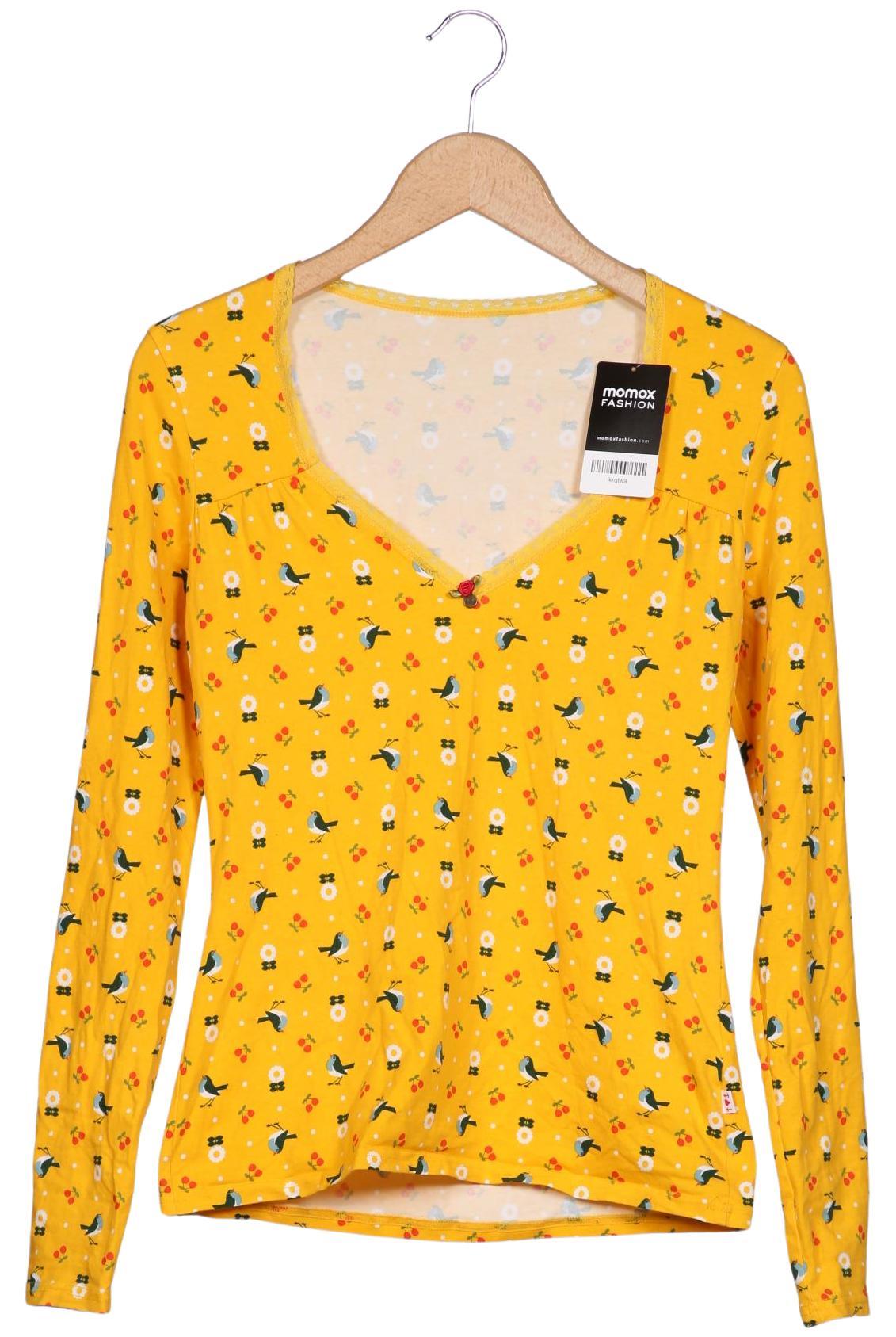 

Blutsgeschwister Damen Langarmshirt, gelb, Gr. 38