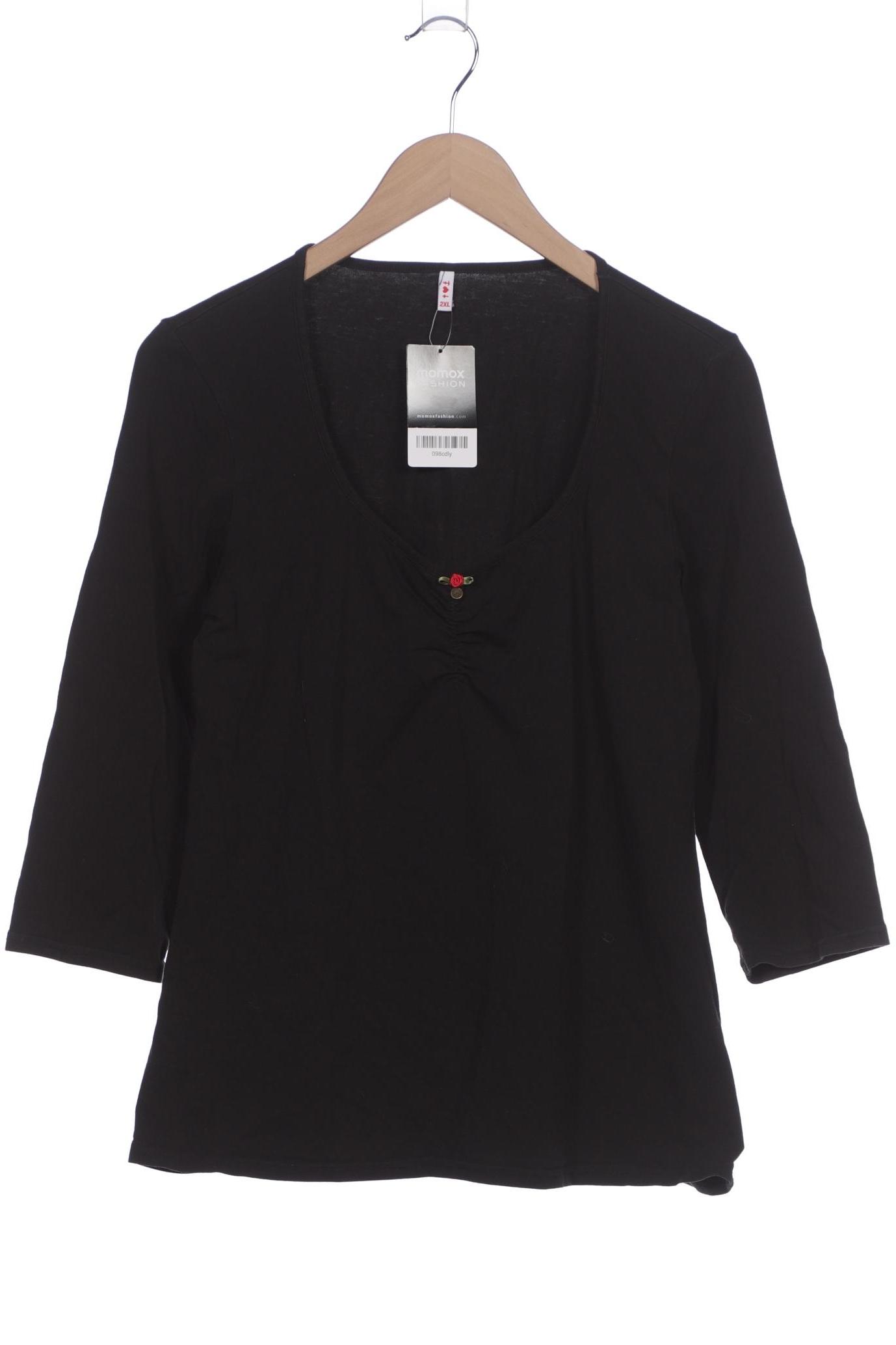 

Blutsgeschwister Damen Langarmshirt, schwarz, Gr. 46