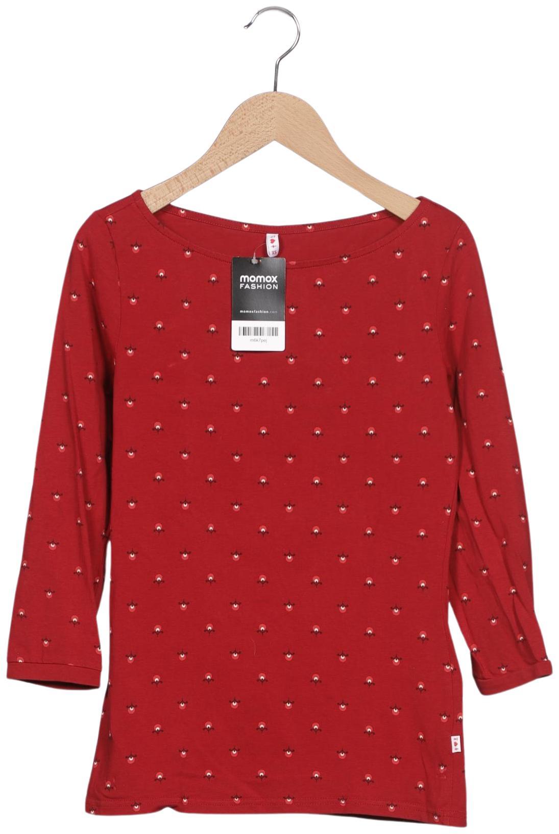 

Blutsgeschwister Damen Langarmshirt, bordeaux, Gr. 34