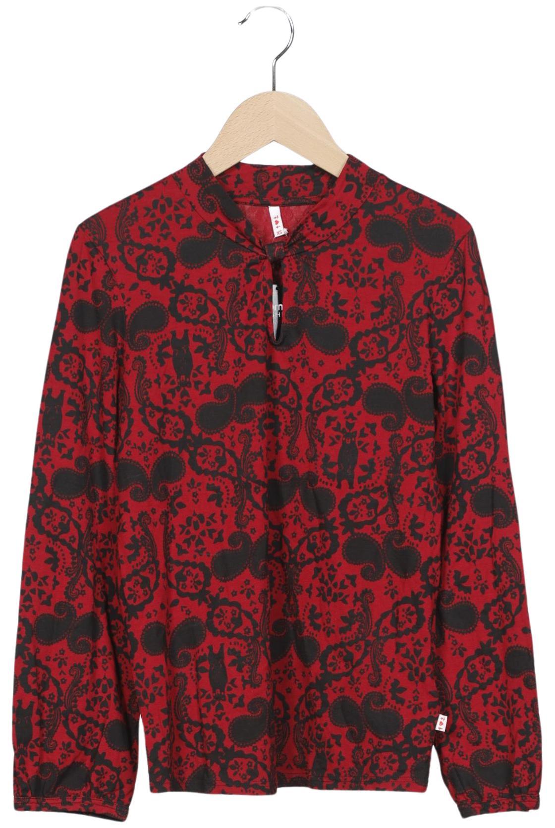 

Blutsgeschwister Damen Langarmshirt, rot, Gr. 34