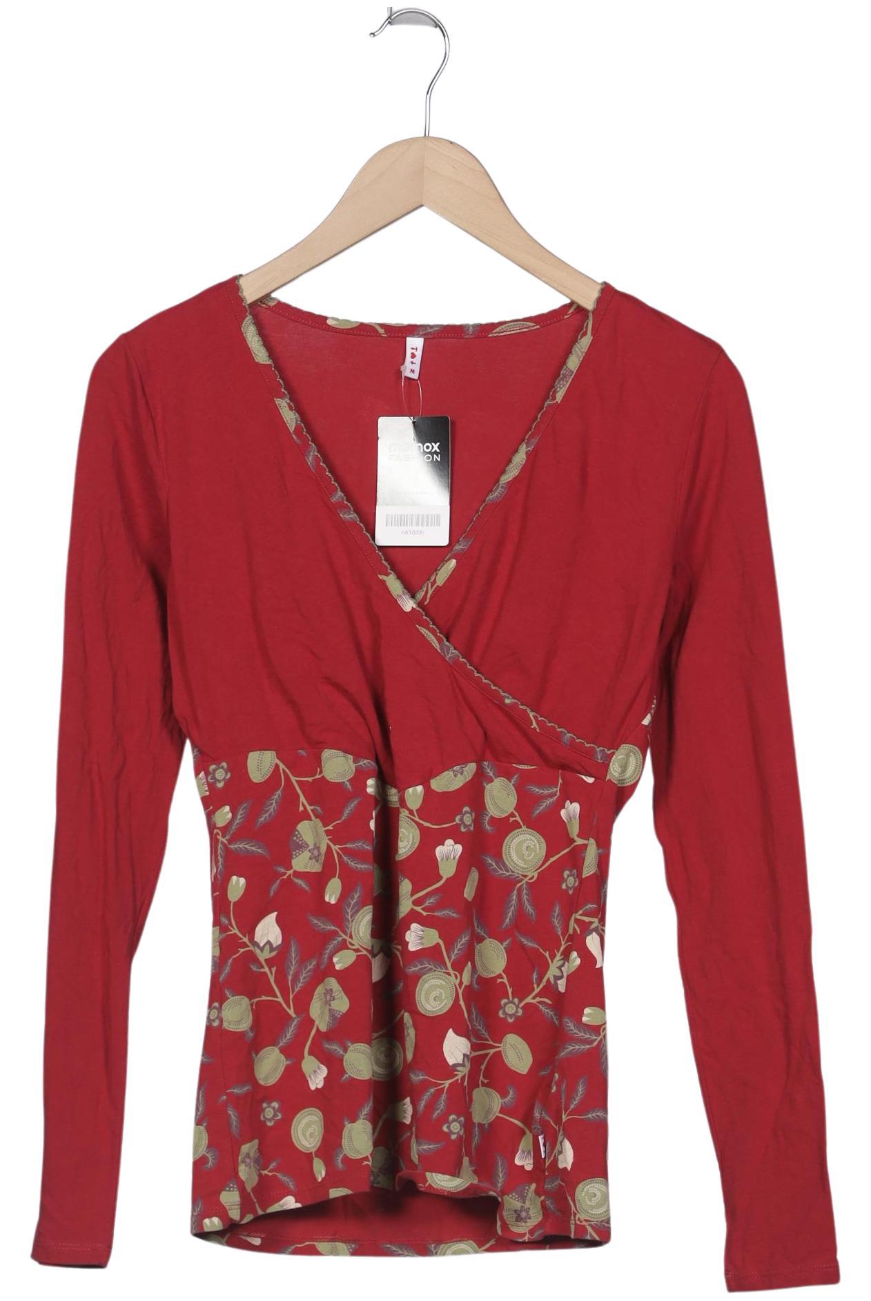 

Blutsgeschwister Damen Langarmshirt, rot, Gr. 38