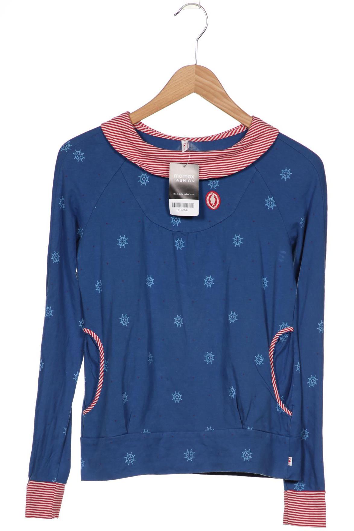 

Blutsgeschwister Damen Langarmshirt, blau