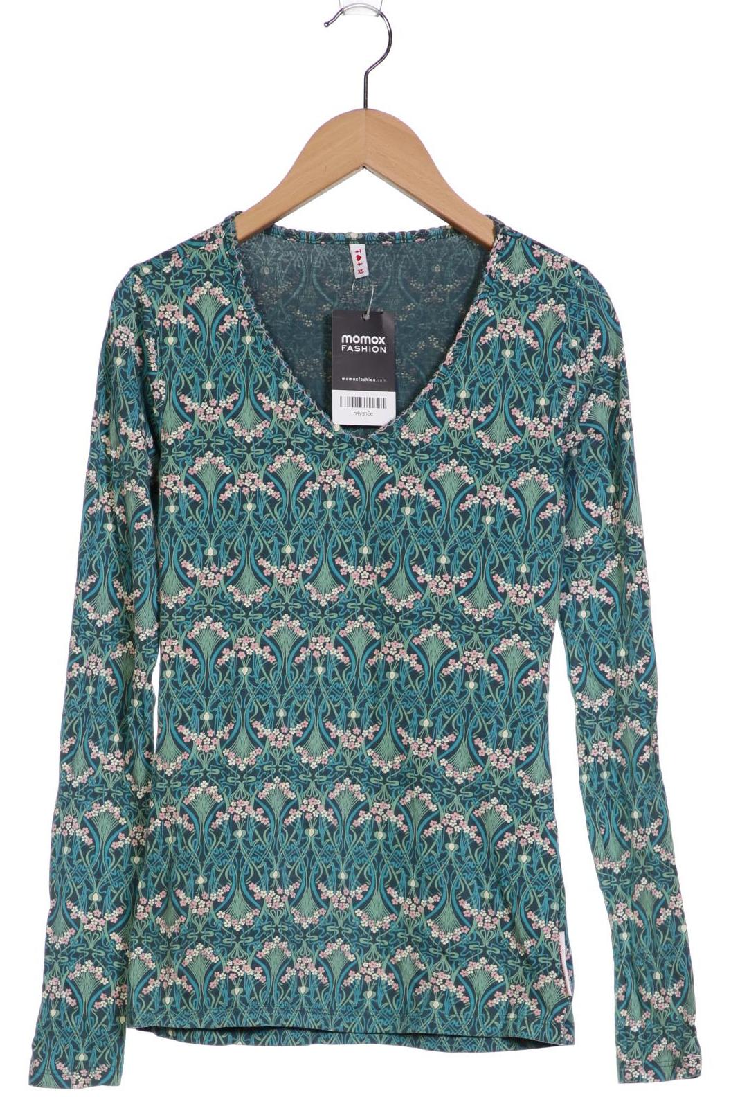

Blutsgeschwister Damen Langarmshirt, türkis, Gr. 34