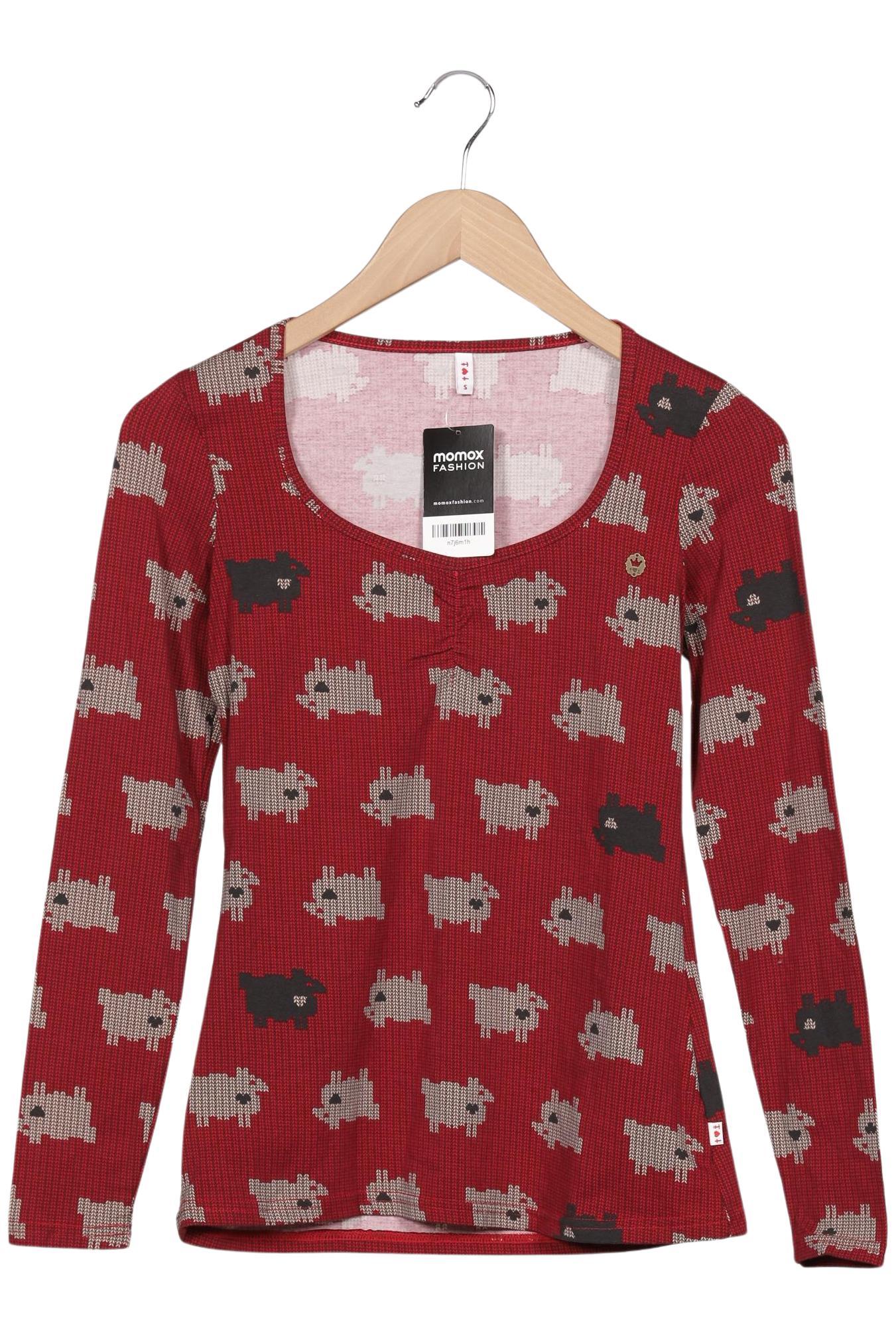 

Blutsgeschwister Damen Langarmshirt, bordeaux, Gr. 36